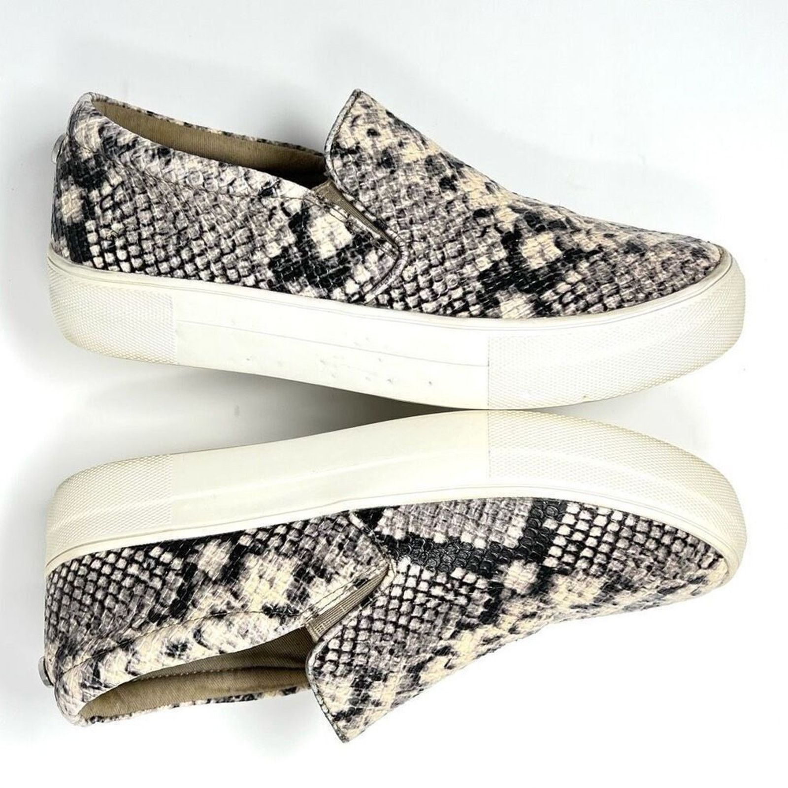 Steve Madden Steve Madden Gills Snake Embossed Vegan Leather Sneakers 7 Size US 7 / IT 37 - 5 Thumbnail