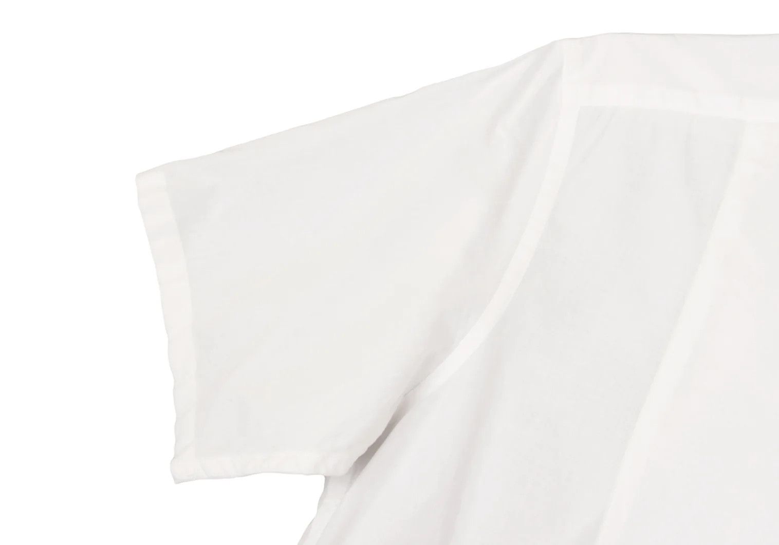 Yohji Yamamoto Yohji Yamamoto Cotton Double Design Short-Sleeve Shirt Size US M / EU 48-50 / 2 - 8 Thumbnail