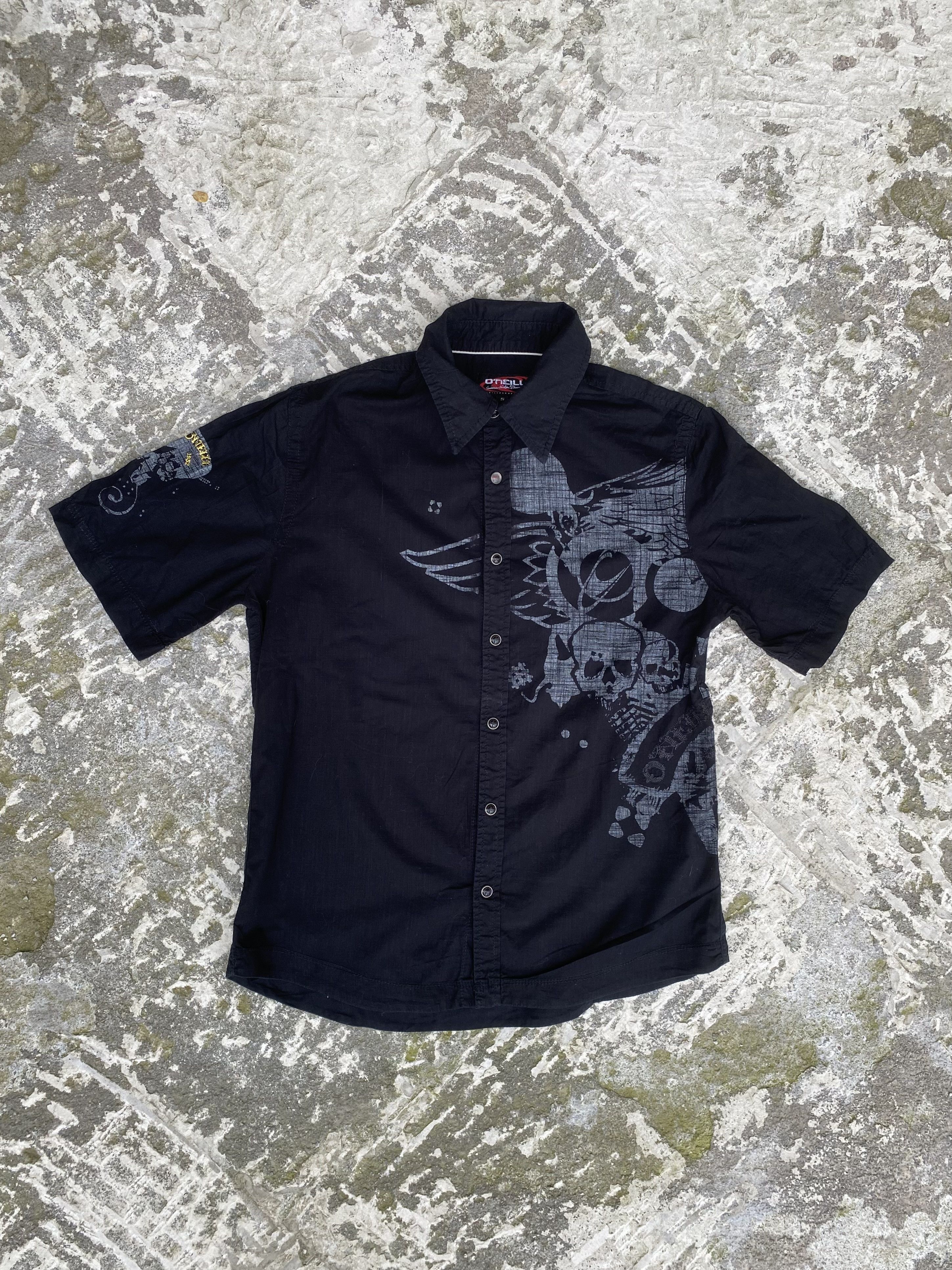 O'Neill VINTAGE O'NEILL SURFING SKULL SHIRT Size US S / EU 44-46 / 1 - 1 Thumbnail