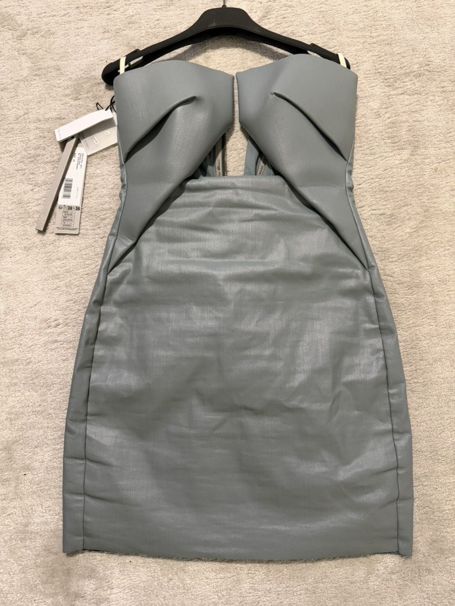 Rick Owens Rick Owens Mini Blue Denim Dress Size M / US 6-8 / IT 42-44 - 1 Thumbnail