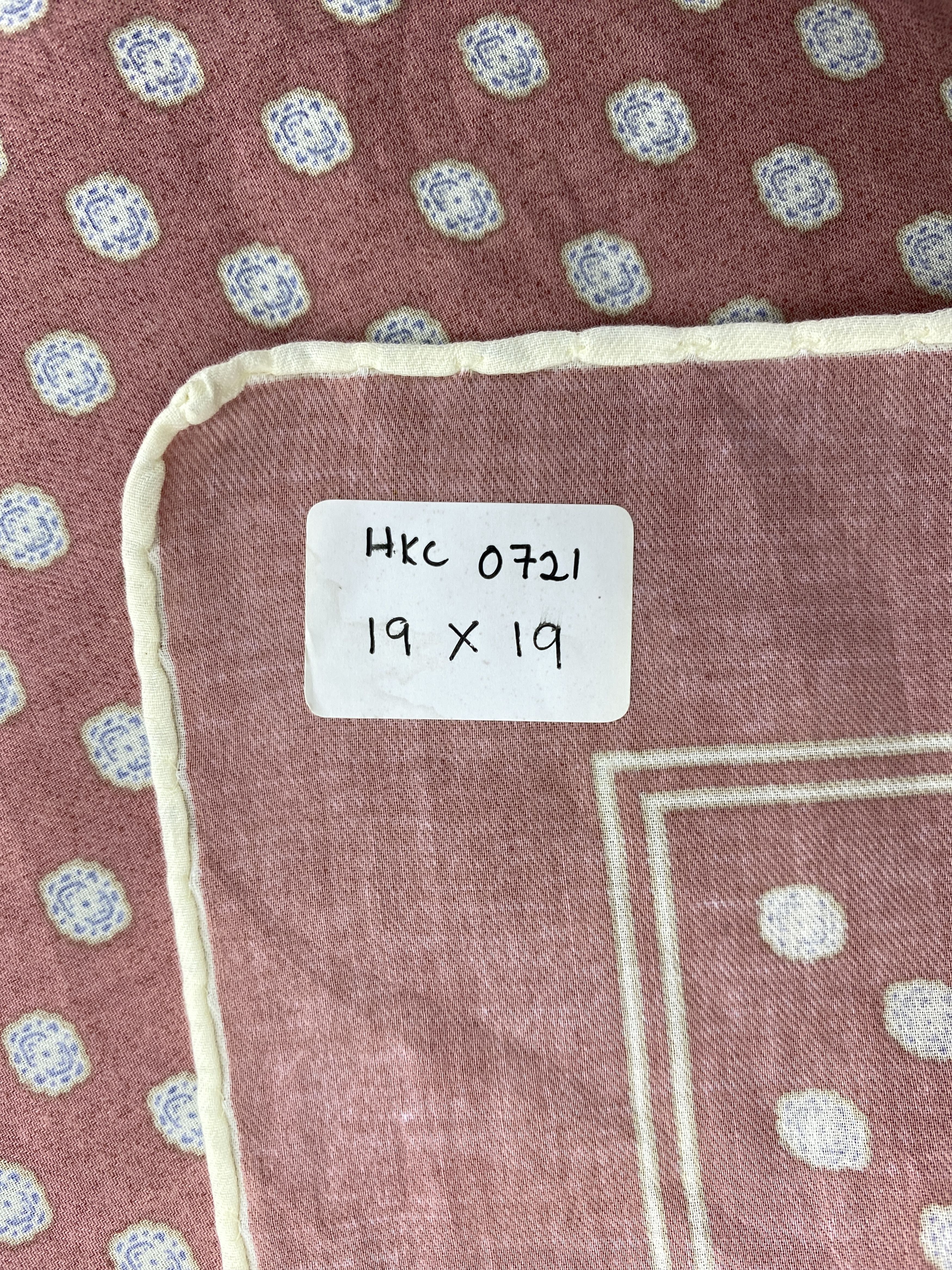 Burberry Burberry Polkadot Handkerchief Bandana / Neckerchief HKC0721 Size ONE SIZE - 6 Thumbnail