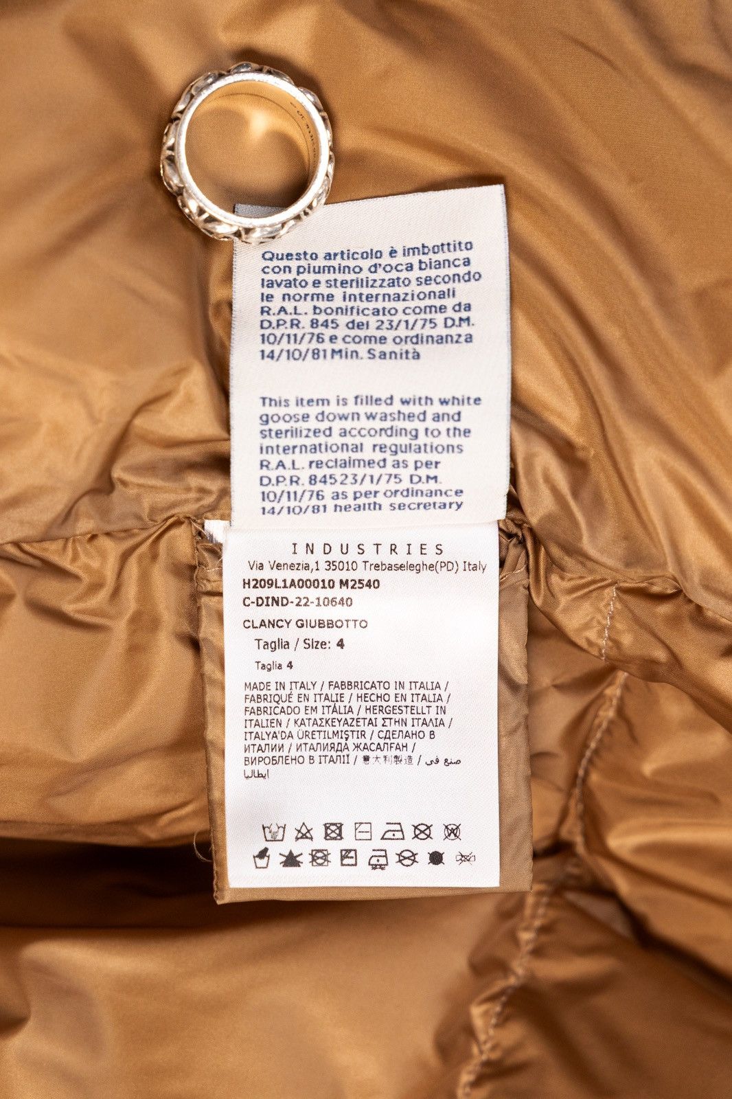 Moncler x Palm Angels Flame Puffer Jacket