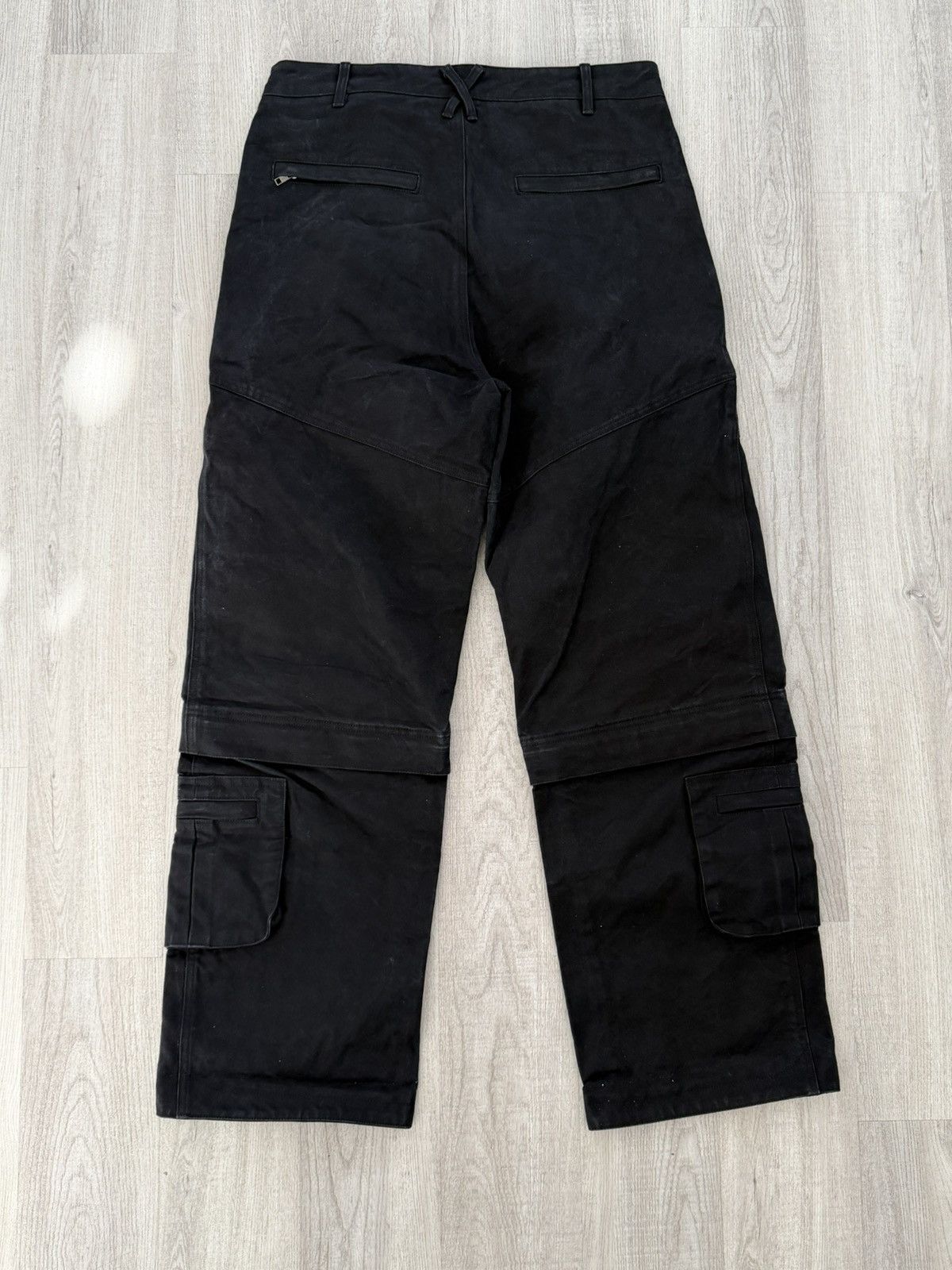 Entire Studios Entire Studios Heavy Canvas Wide Leg Cargo Pants 36 Size US 36 / EU 52 - 6 Thumbnail