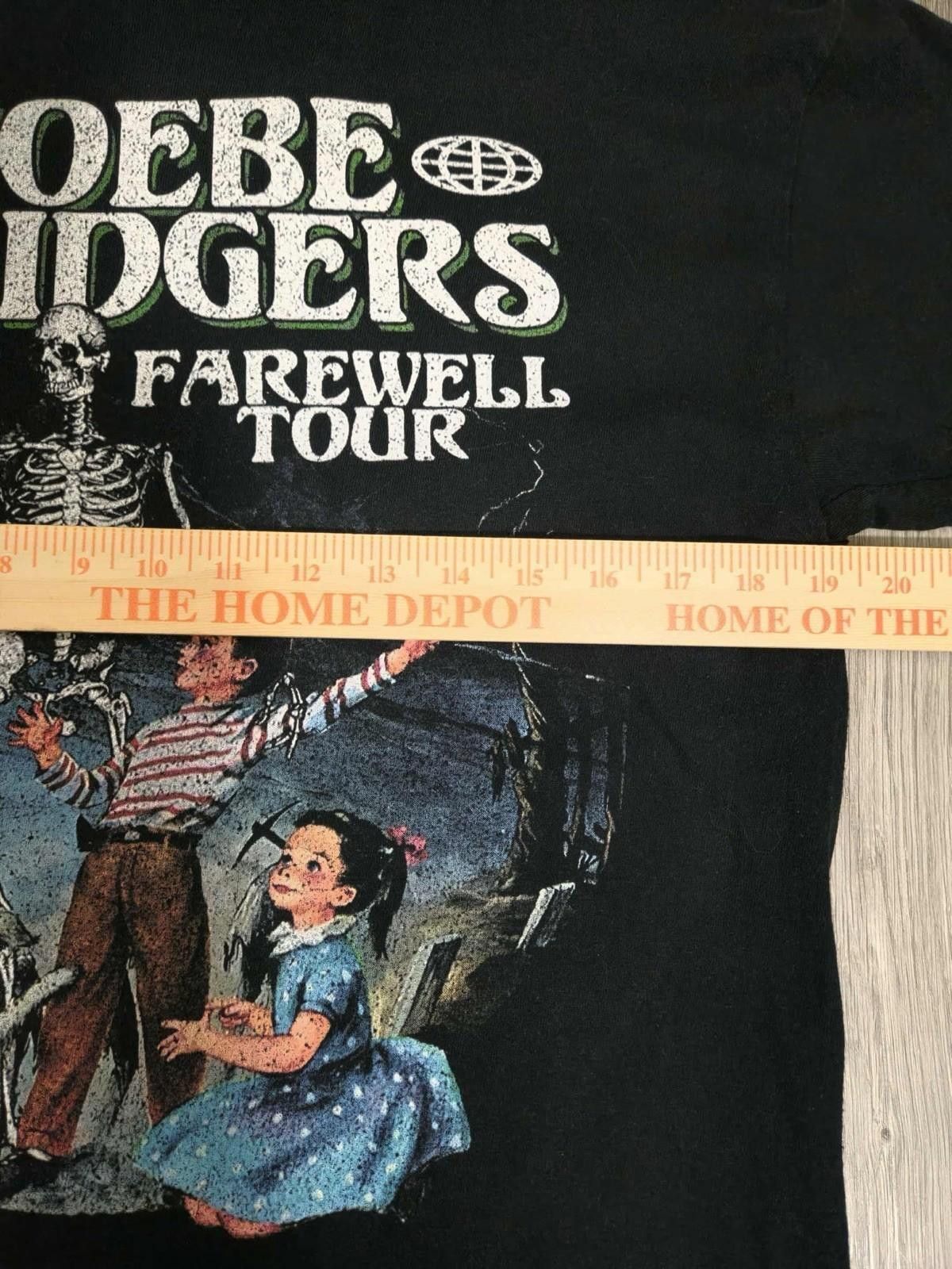 The Unbranded Brand Phoebe Bridgers Farewell Tour Skeleton Graphic Band M#4 Size US M / EU 48-50 / 2 - 2 Thumbnail