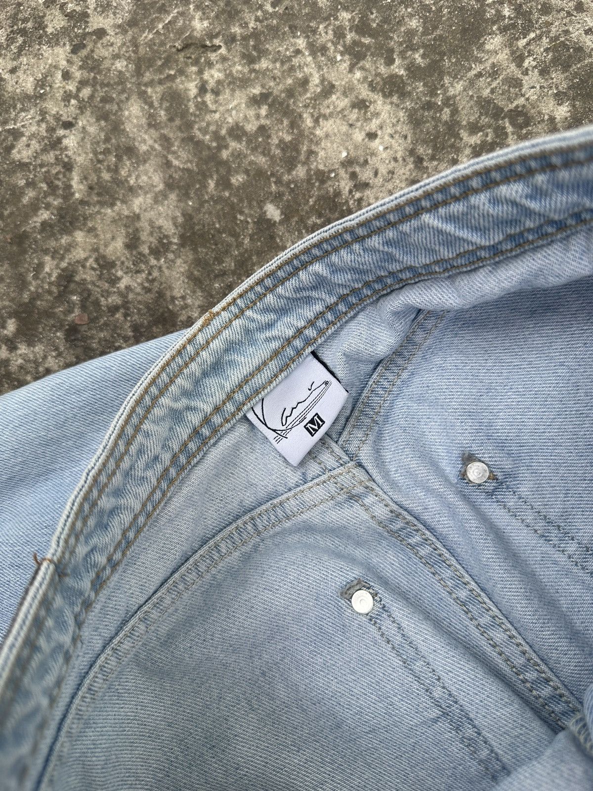 Karl Kani Y2K Vintage Karl Kani Custom Cargo Jeans Streetwear Rare USA Size US 32 / EU 48 - 6 Thumbnail