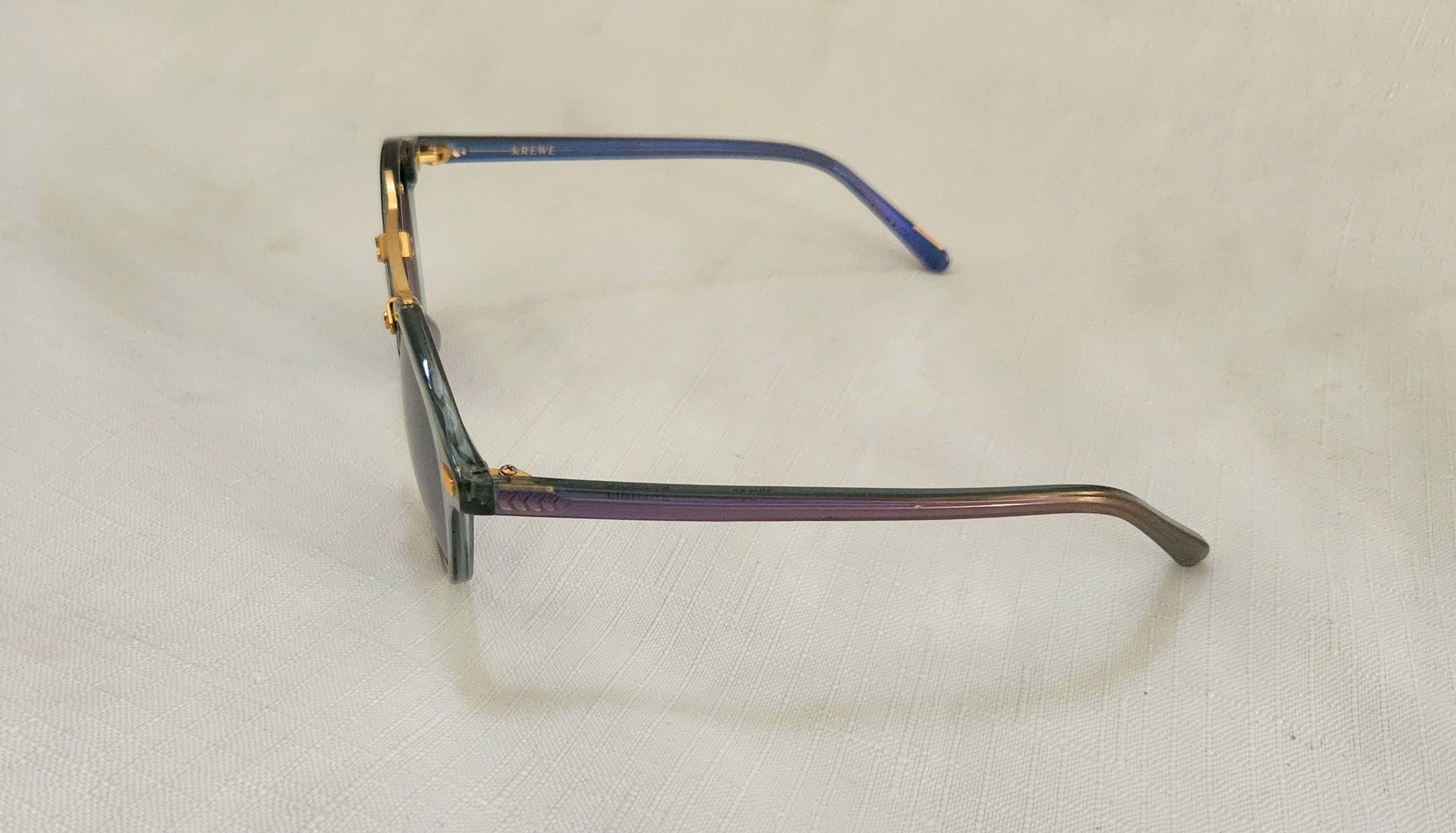 Krewe Krewe ST. LOUIS Matte Opaline to Crystal 24K Mirrored 46-23 Size ONE SIZE - 6 Thumbnail