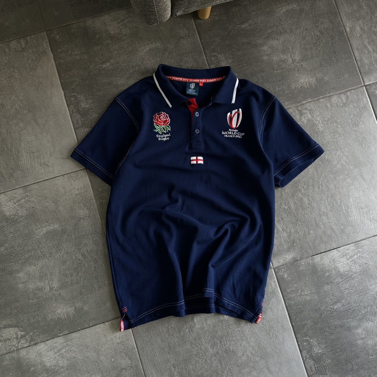 Vintage Vintage England Rugby League Polo T-shirts World Cup 2023 Size US L / EU 52-54 / 3 - 3 Thumbnail