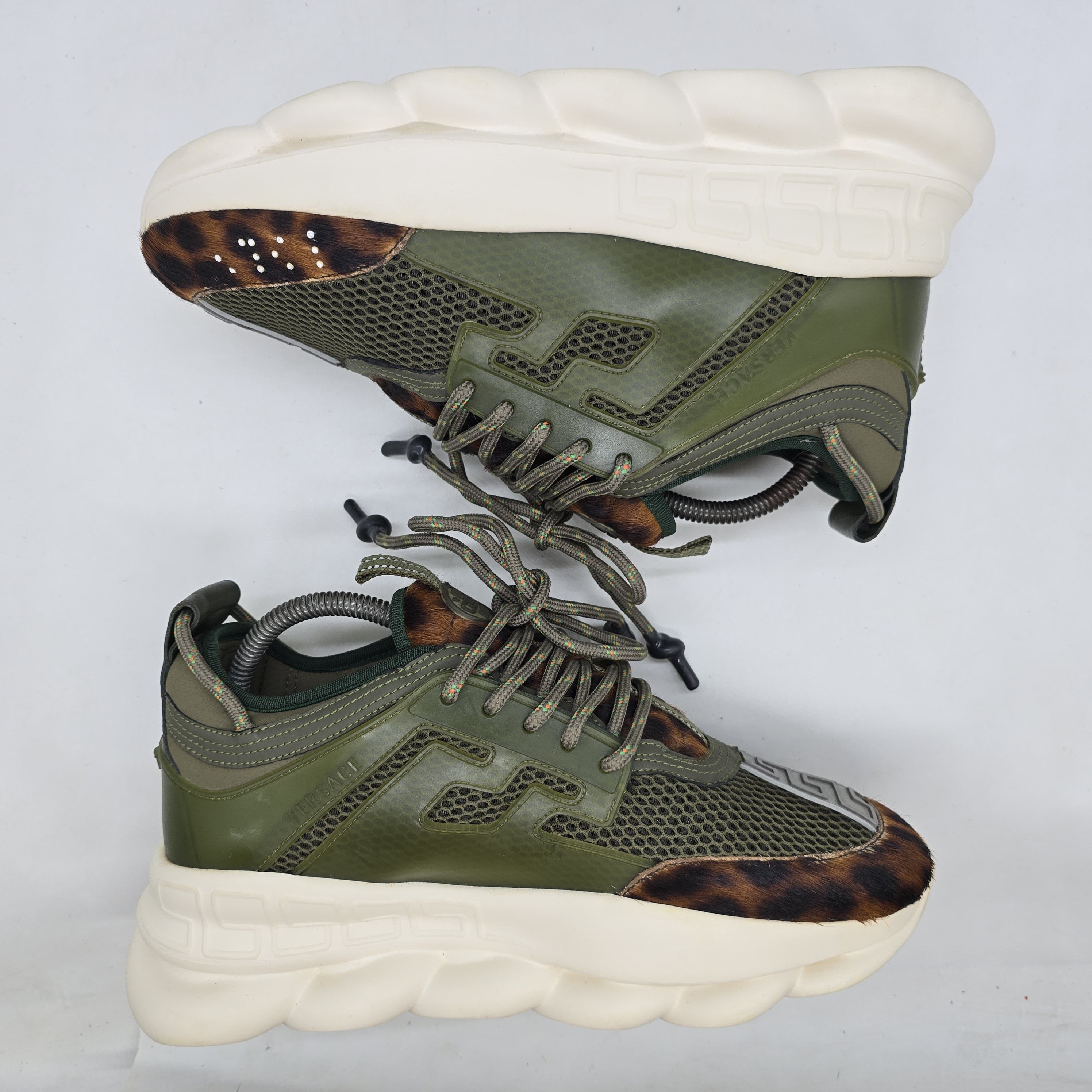 Versace Versace - Chain Reaction Sneakers Size US 8.5 / EU 41-42 - 5 Thumbnail