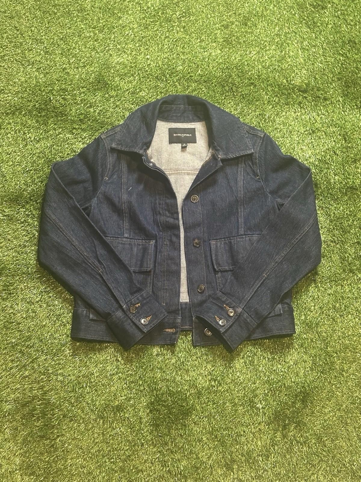 Banana Republic BANANA REPUBLIC WOMENS DENIM JACKET size MEDIUM Size M / US 6-8 / IT 42-44 - 1 Thumbnail