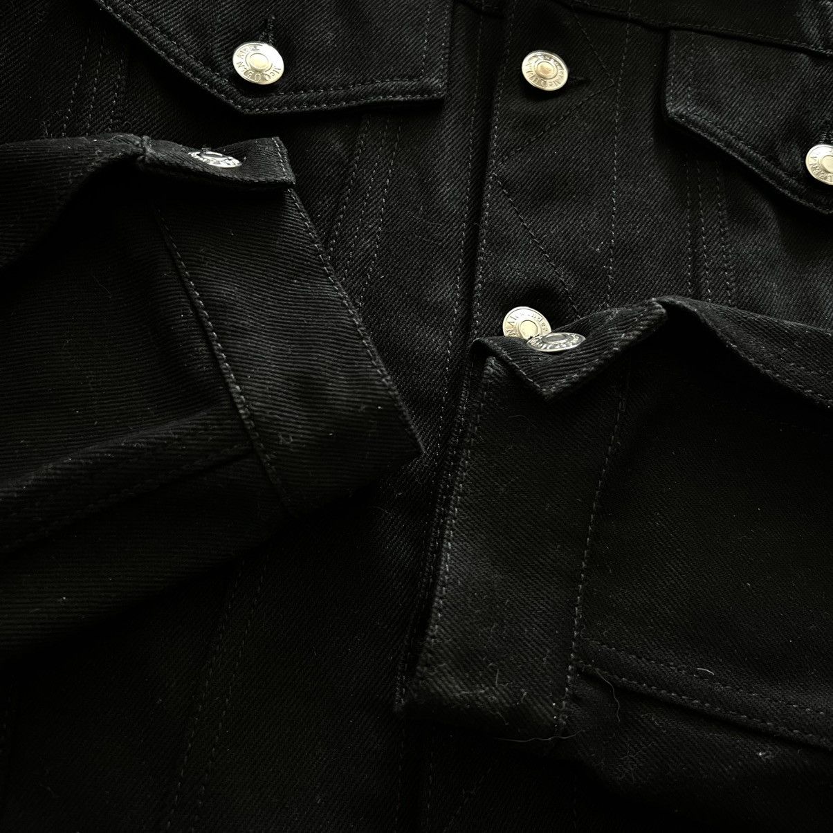 Alexander McQueen Alexander McQueen SS23 Eyelet Harness Denim Jacket Size US M / EU 48-50 / 2 - 5 Thumbnail