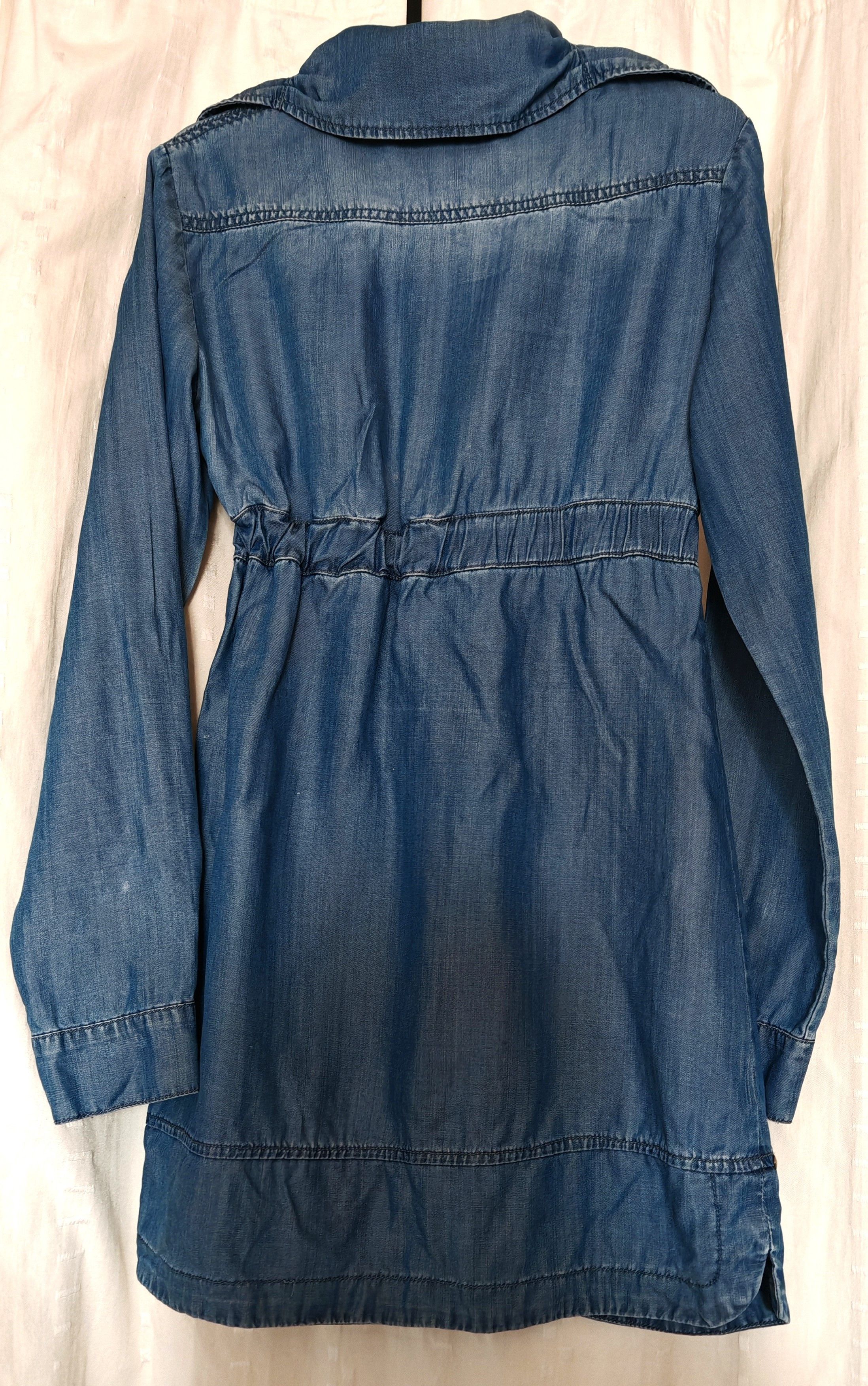 Designer Vintage Facinate Denim Lyocell Mini Embellished Dress size S Size S / US 4 / IT 40 - 4 Thumbnail
