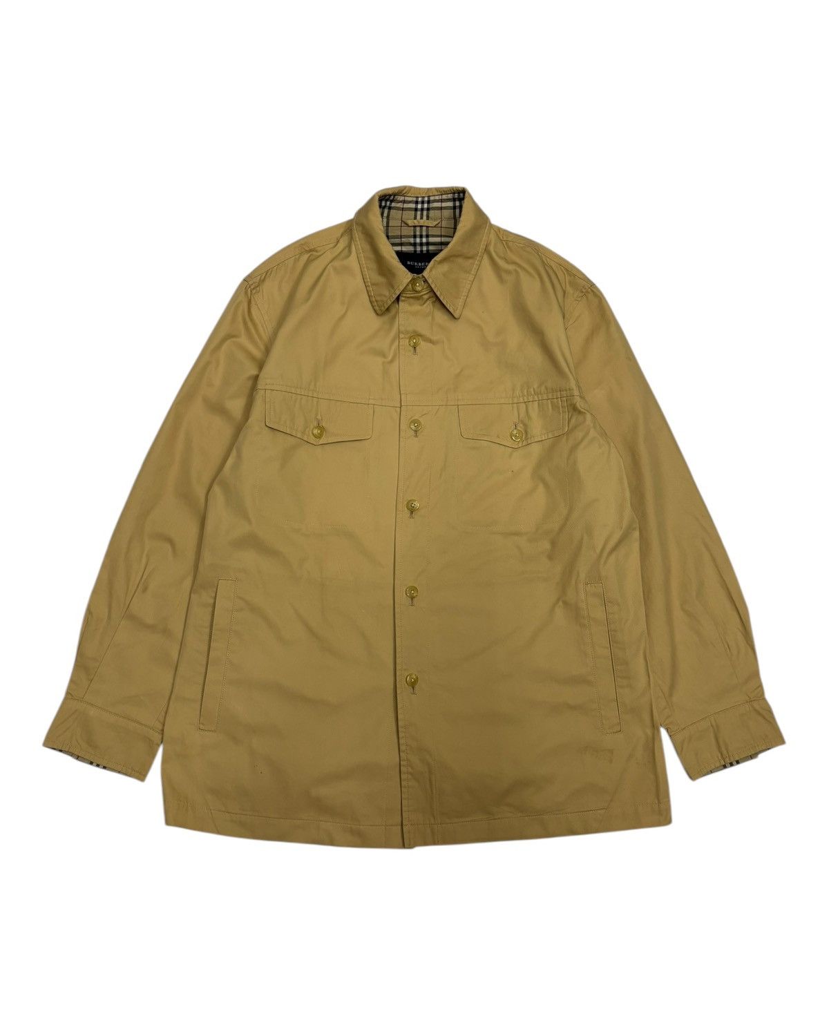 Burberry Vintage Burberry London Check Lightweight Jacket Size US L / EU 52-54 / 3 - 5 Thumbnail