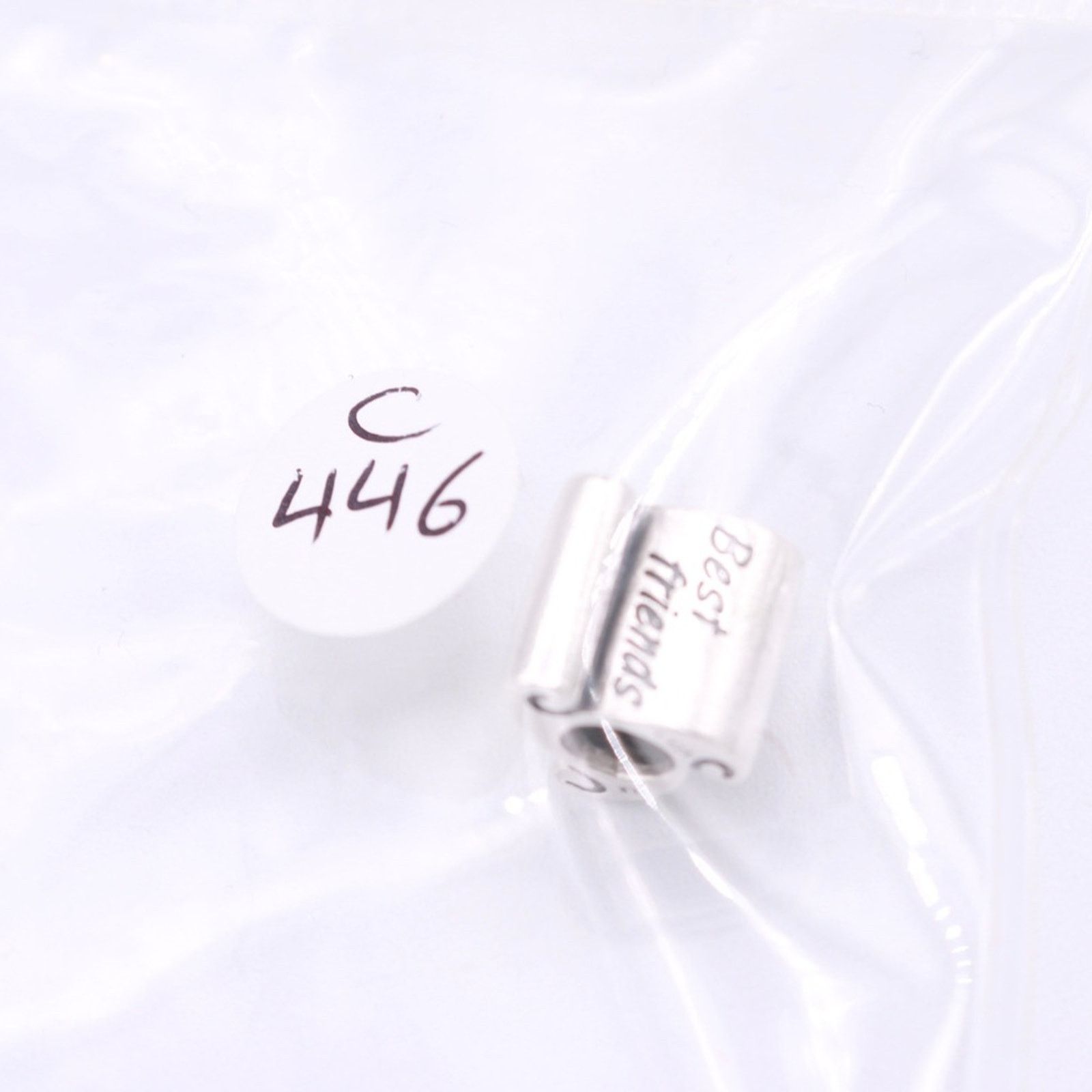 pandora Authentic PANDORA Best Friends Scroll Charm - 790512 Size ONE SIZE - 11 Thumbnail