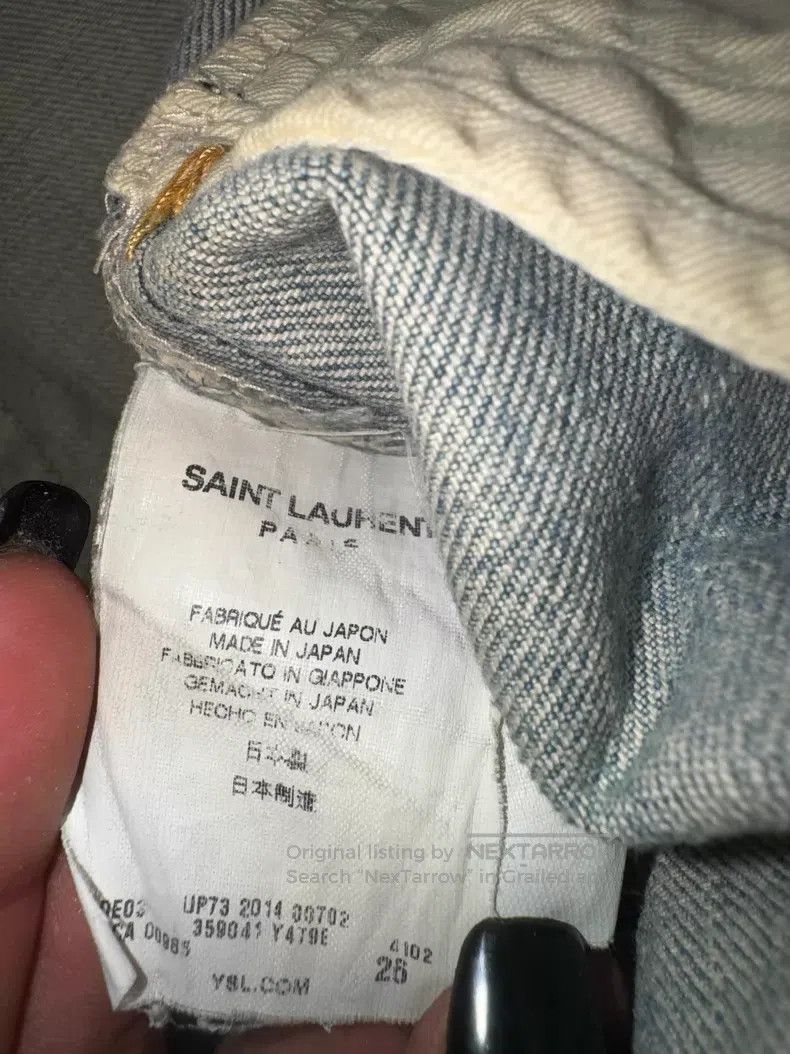 Saint Laurent Paris #REF! Size US 26 / EU 42 - 7 Thumbnail