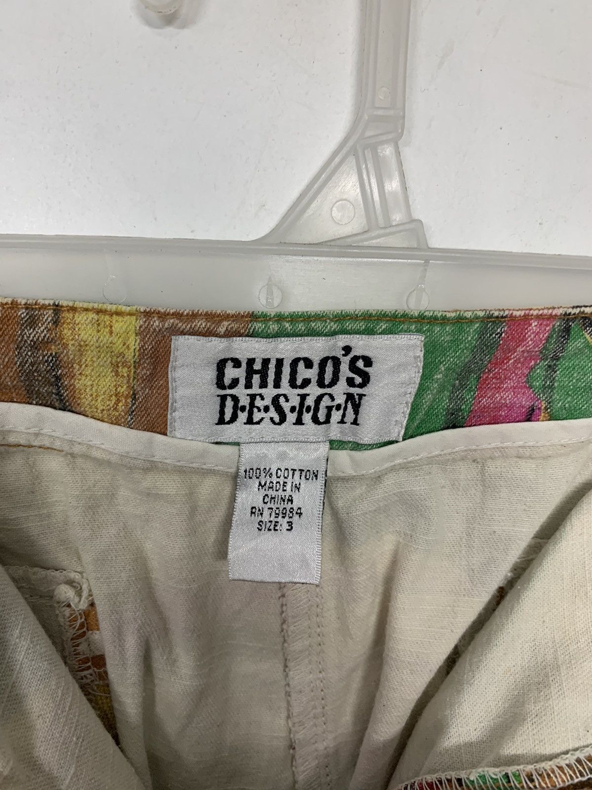 Other Vintage 90's Art Fullprint Chico's Design Pants Size 34" / US 12 / IT 48 - 4 Thumbnail