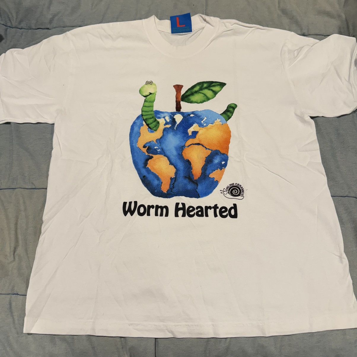 Online Ceramics Online Ceramics Worm Hearted Tee Size US L / EU 52-54 / 3 - 1 Thumbnail