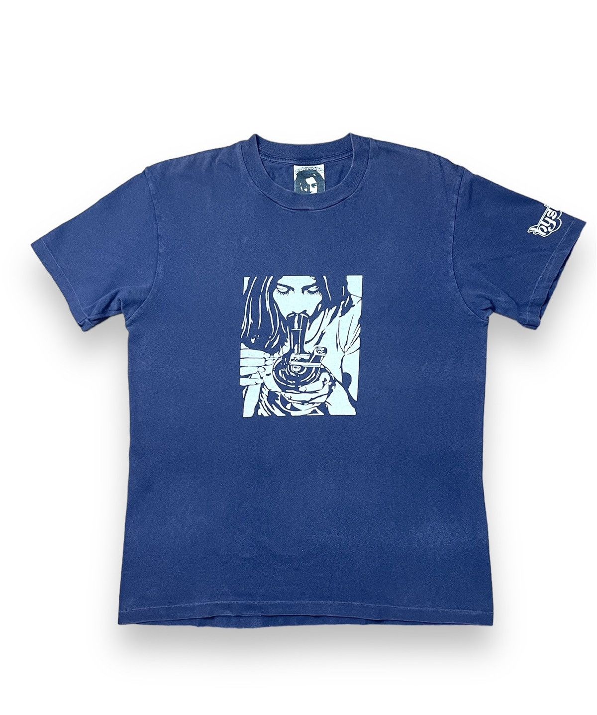 Hysteric Glamour × Japanese Brand × Vintage Vintage Hysteric Glamour Bong Smoking Shirt Size US M / EU 48-50 / 2 - 2 Thumbnail