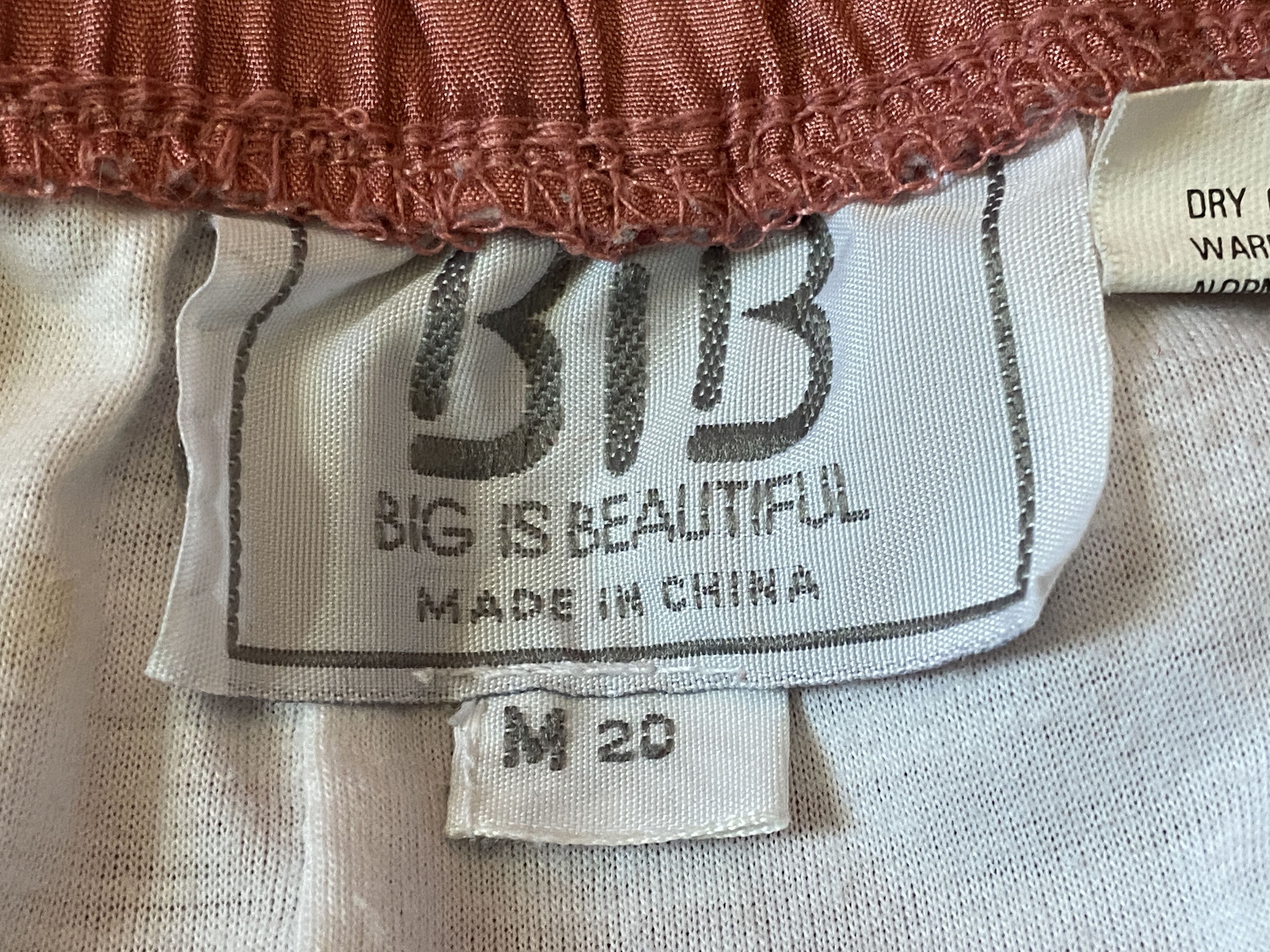 Designer × Vintage 90s Big is Beautiful Vintage Men's Baggy Track Pants - M Size US 34 / EU 50 - 5 Thumbnail