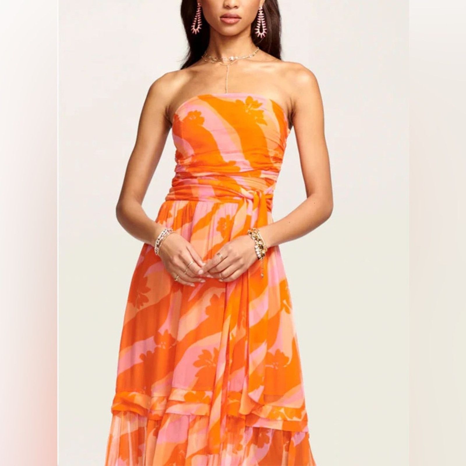 Ramy Brook NWT Ramy Brook Printed Bernadette Dress size 2 Size XS / US 0-2 / IT 36-38 - 2 Thumbnail