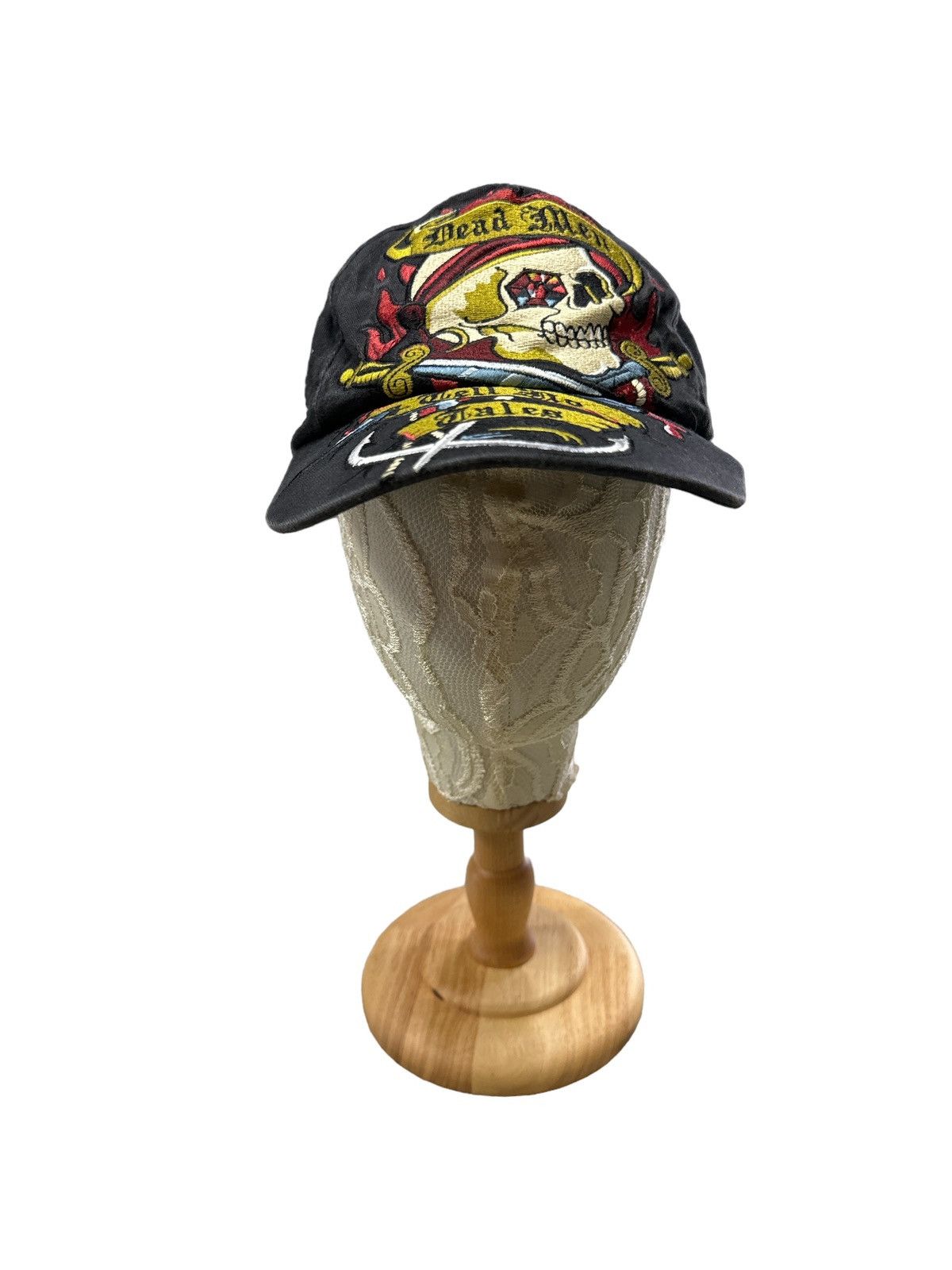 Disney × Mickey Mouse DEAD MEN TELL NO TALES PIRATE OF CARRIBEAN ADJUSTABLE CAP Size ONE SIZE - 4 Thumbnail