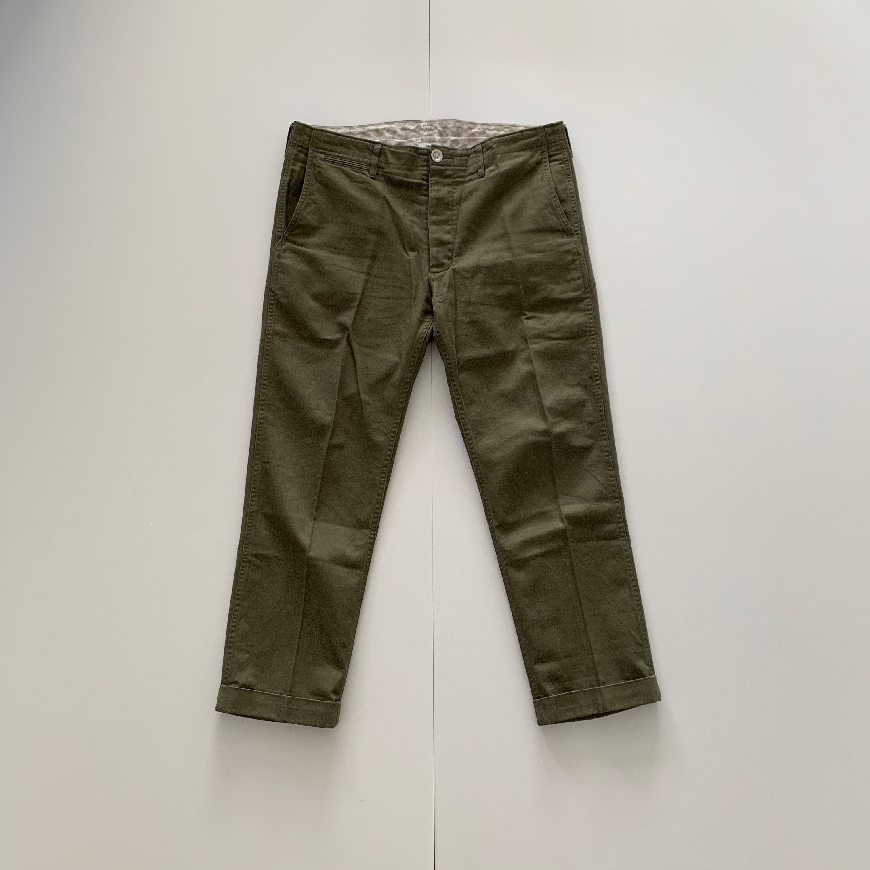 image of Visvim High-Water Chino Olive Size L Ss08, Men's