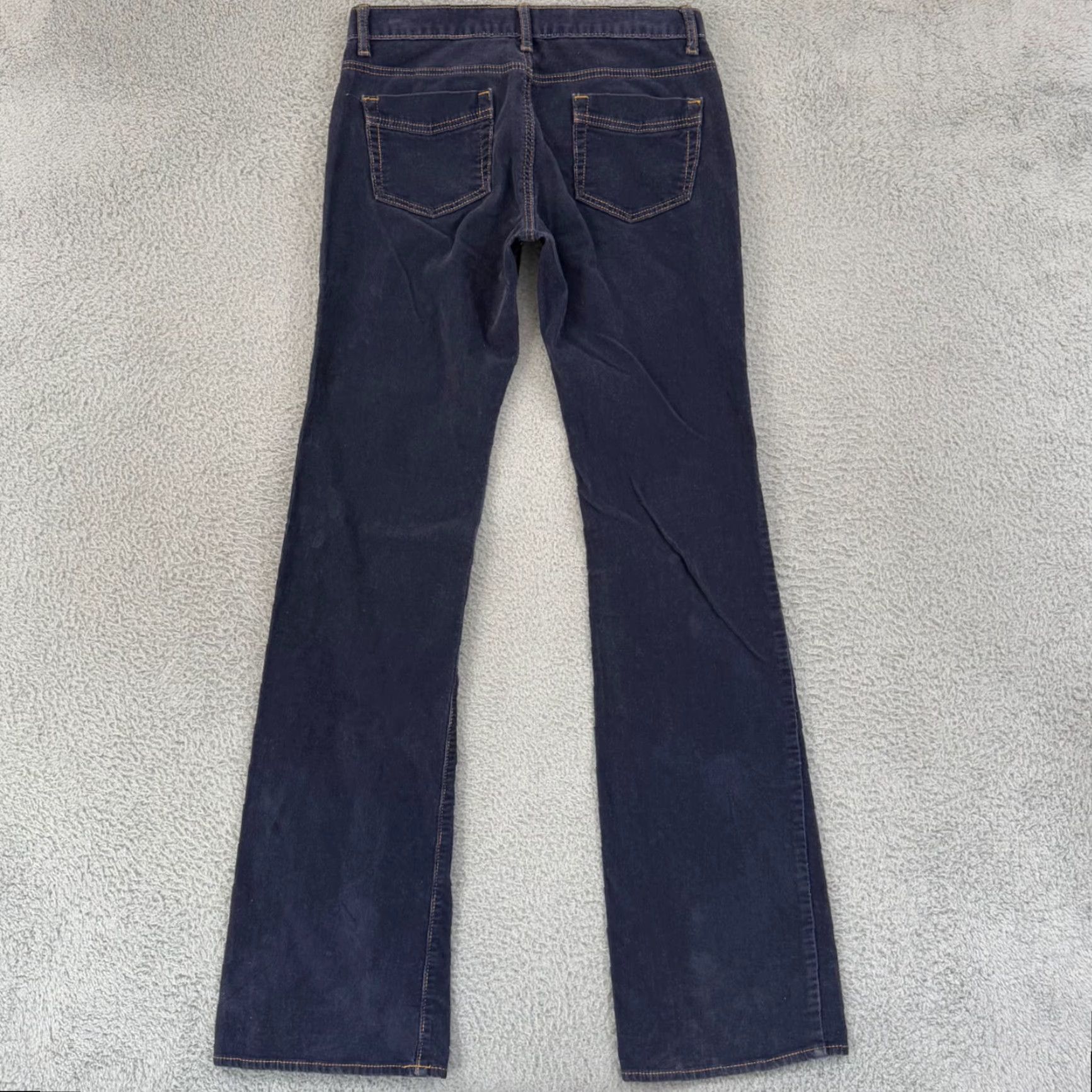 Gap VINTAGE GAP Pants Womens 8XL Blue Corduroy Low Rise Bootcut 32x34 Hippie Boho Stretch 90s Retro Hippie Bohemian Mens Girls Womens Size 40" / US 18 - 6 Thumbnail