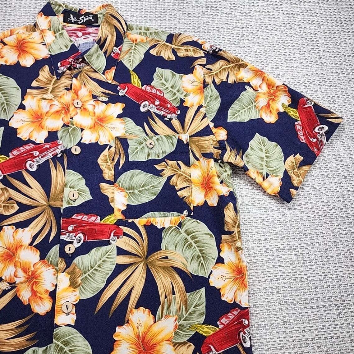 Vintage VINTAGE Alan Stuart Hawaiian Shirt Mens L Button Up Short Sleeve Floral USA Made Size US L / EU 52-54 / 3 - 2 Thumbnail