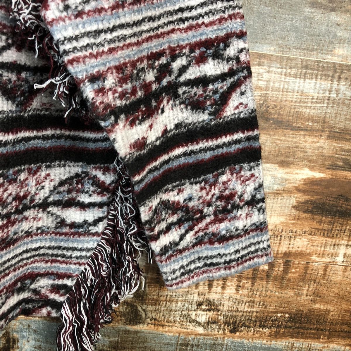 Japanese Brand Japan vintage fur shaggy navajo Cardigan Knitwear #2494 Size US M / EU 48-50 / 2 - 8 Thumbnail