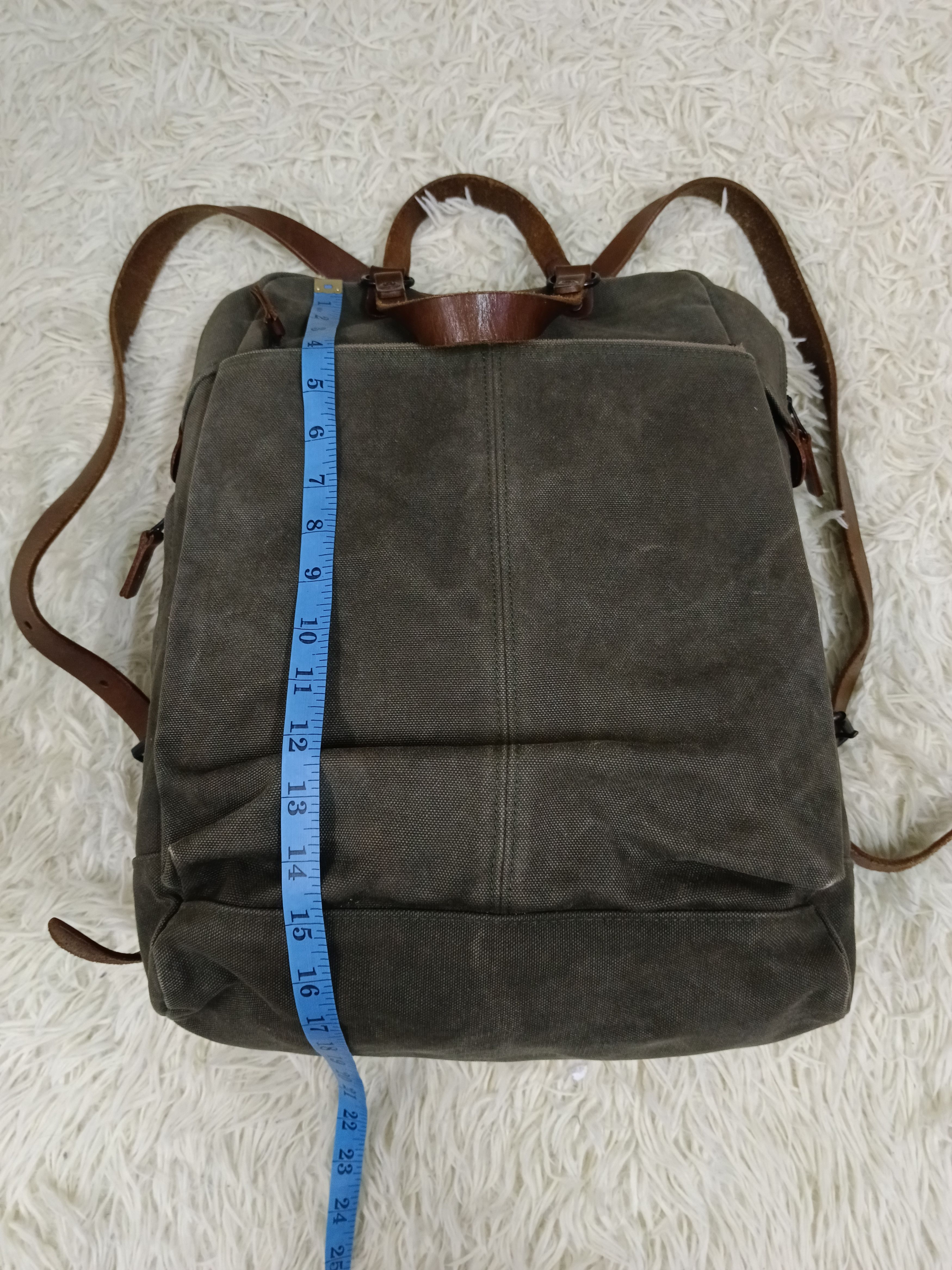 Japanese Brand BAGGY POP CANVAS BAGPACK Size ONE SIZE - 6 Thumbnail