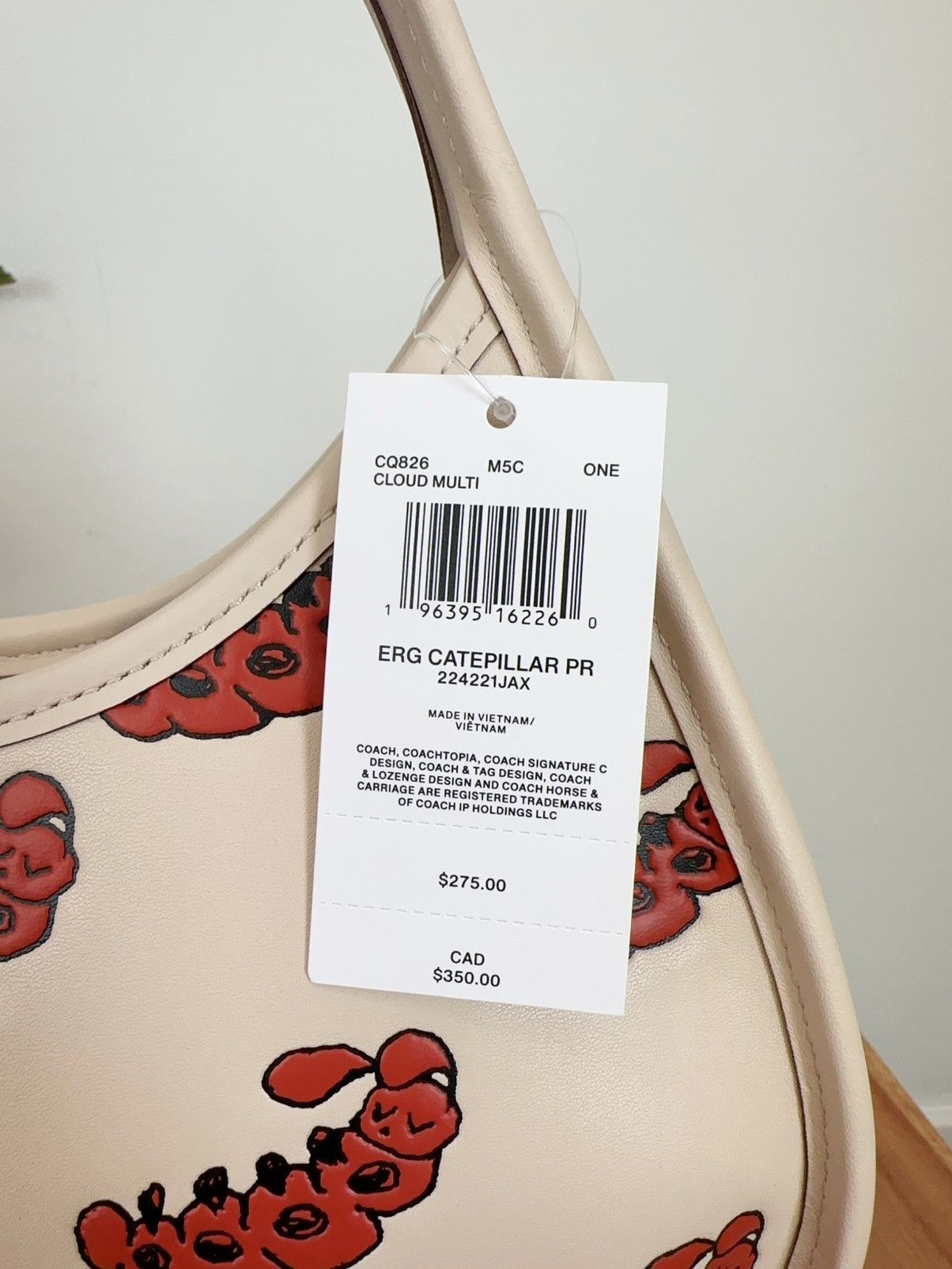 Coach Coach Ergo Bag In Coachtopia With Sleepy Caterpillar Print Size ONE SIZE - 5 Thumbnail