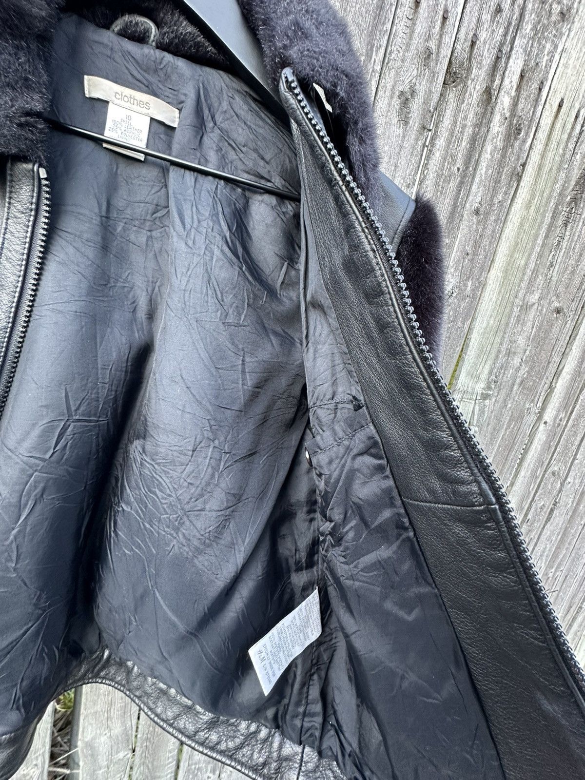 Vintage H&m balck fur coat Size M / US 6-8 / IT 42-44 - 4 Thumbnail
