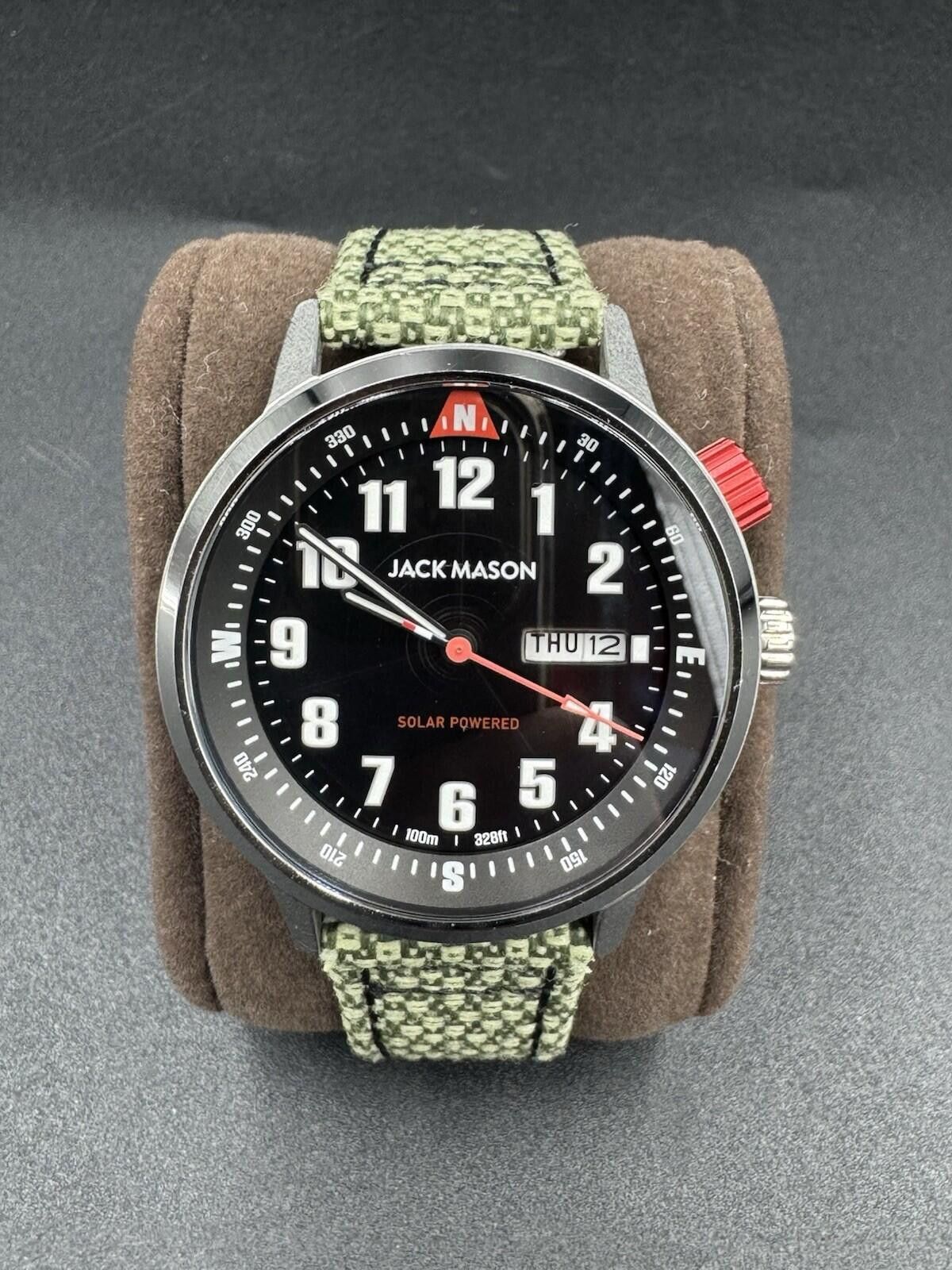 Other Jack Mason Solar Watch JM-F111-001 Siler Color Men's Recycle Size ONE SIZE - 1 Thumbnail
