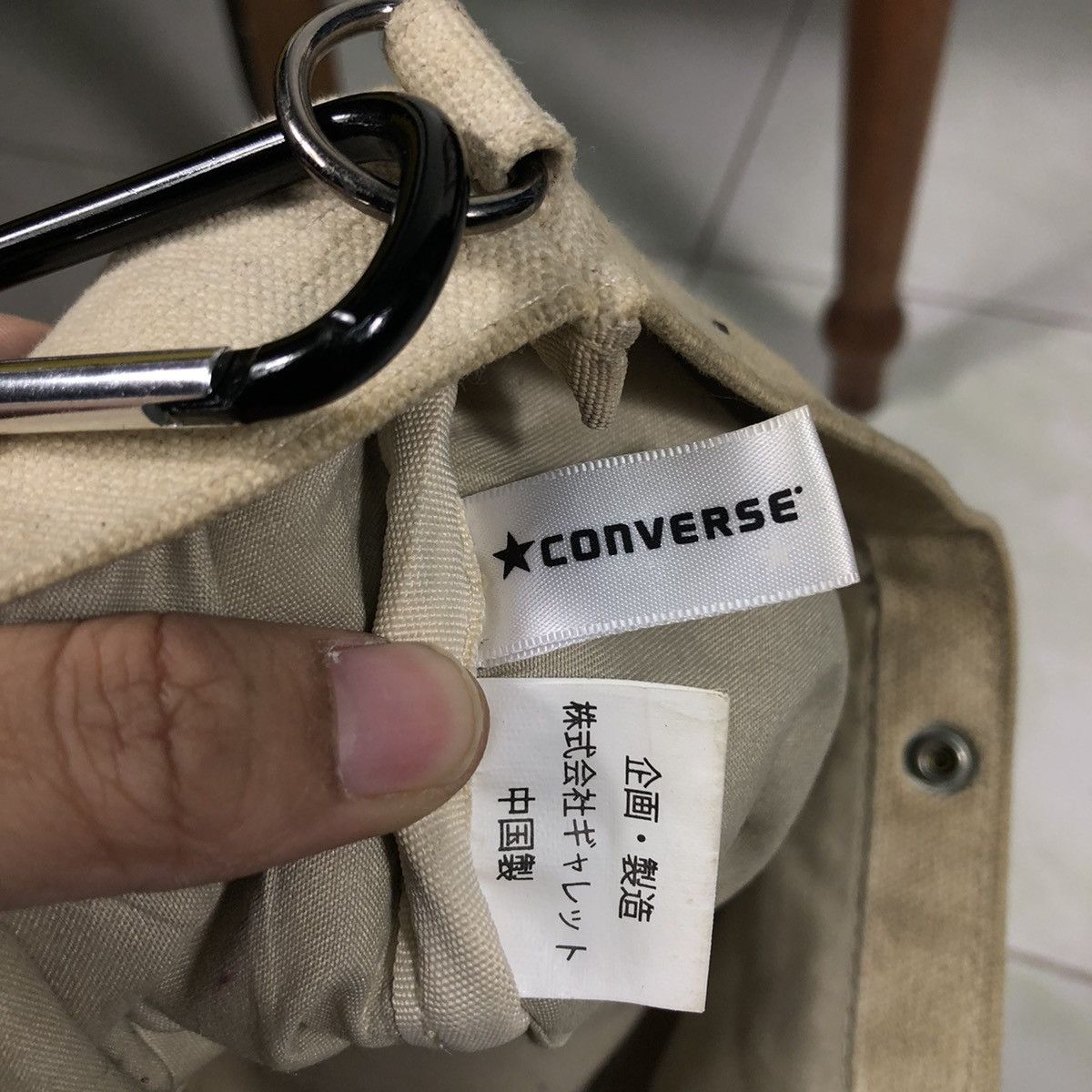 Japanese Brand × Vintage 📌Vintage Converse All Star Sling Bag Big Logo Size ONE SIZE - 14 Thumbnail