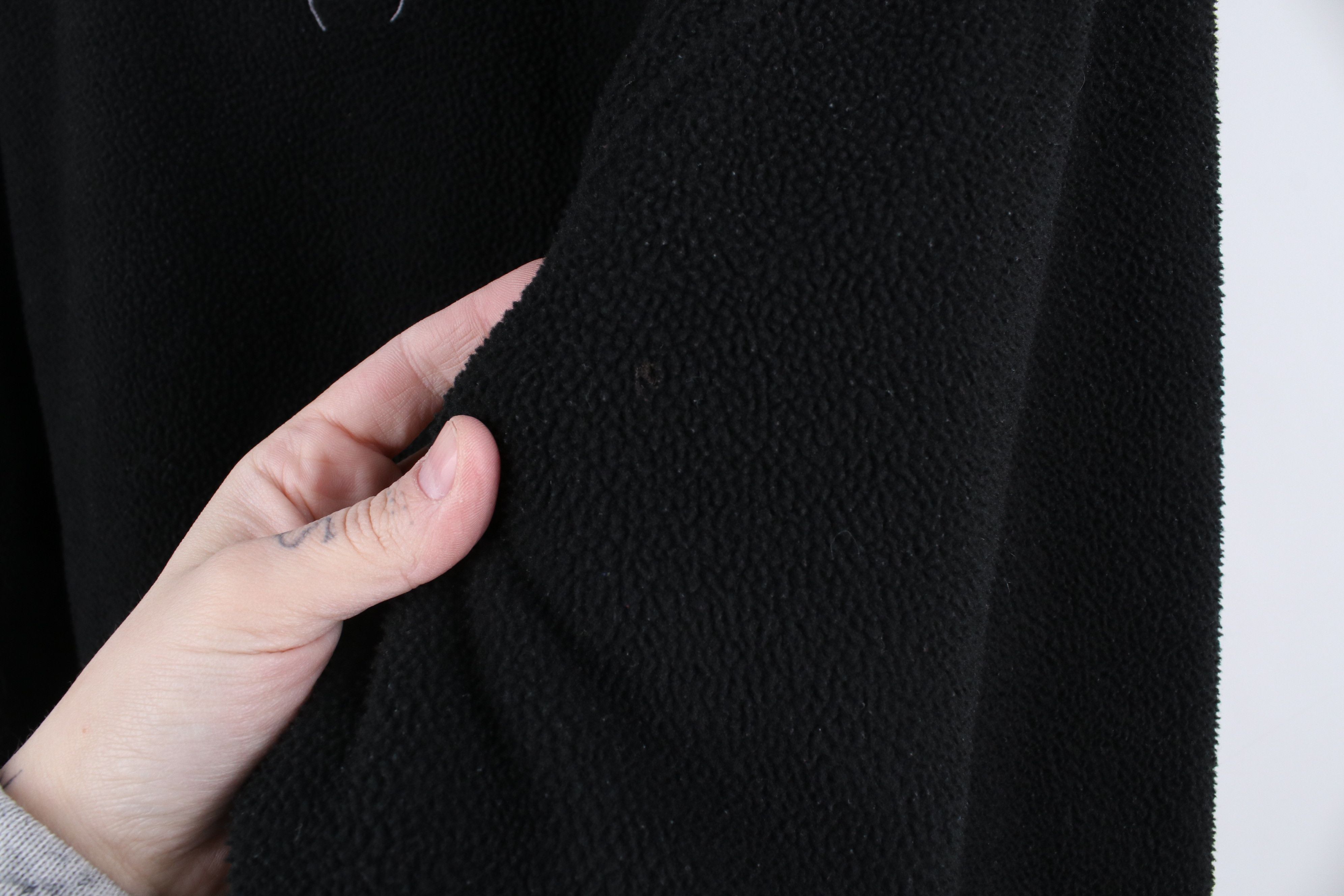 Spyder × Vintage Vintage Spyder Spell Out Full Zip Fleece Jacket Black Size US M / EU 48-50 / 2 - 12 Thumbnail