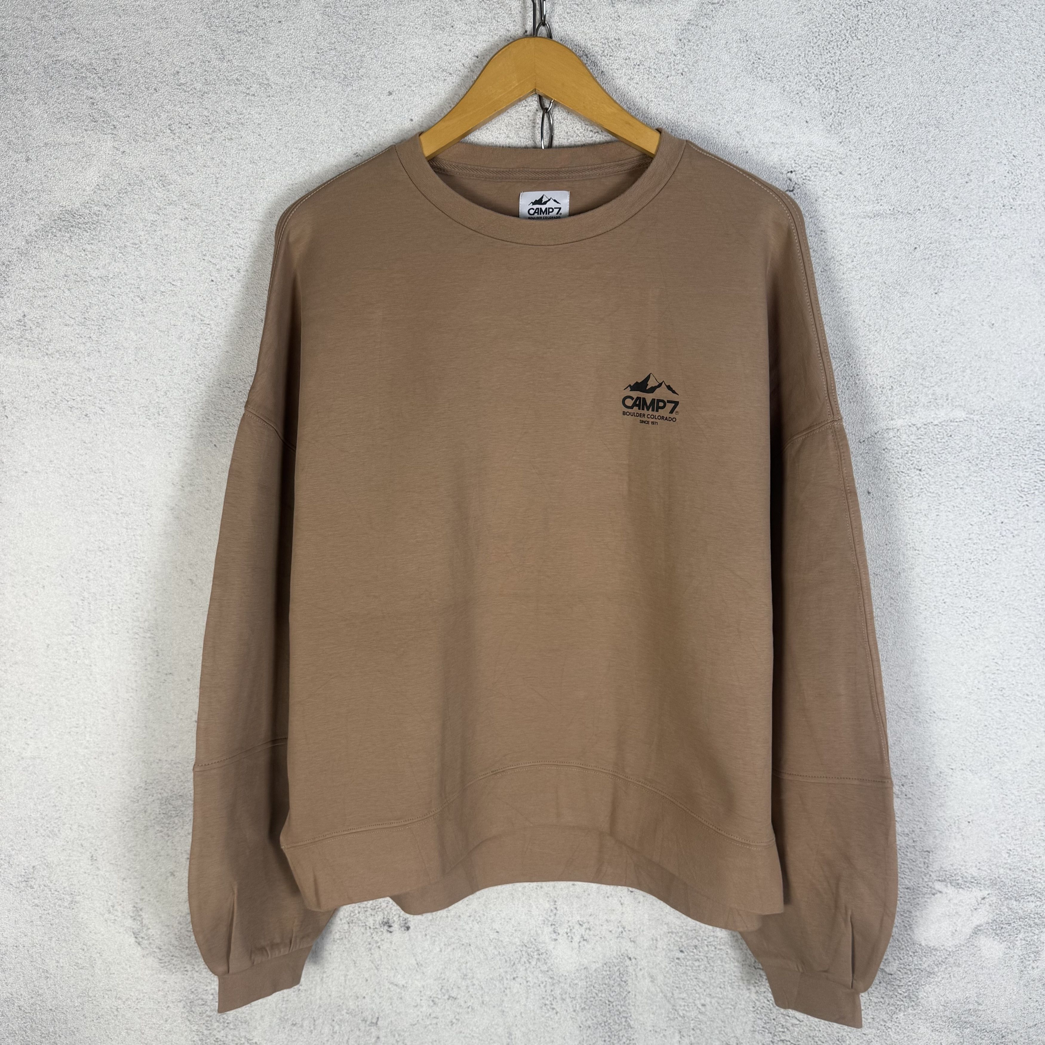 Japanese Brand Camp7 Boulder Colorado Sweatshirt Crewneck Boxy Size US M / EU 48-50 / 2 - 2 Thumbnail