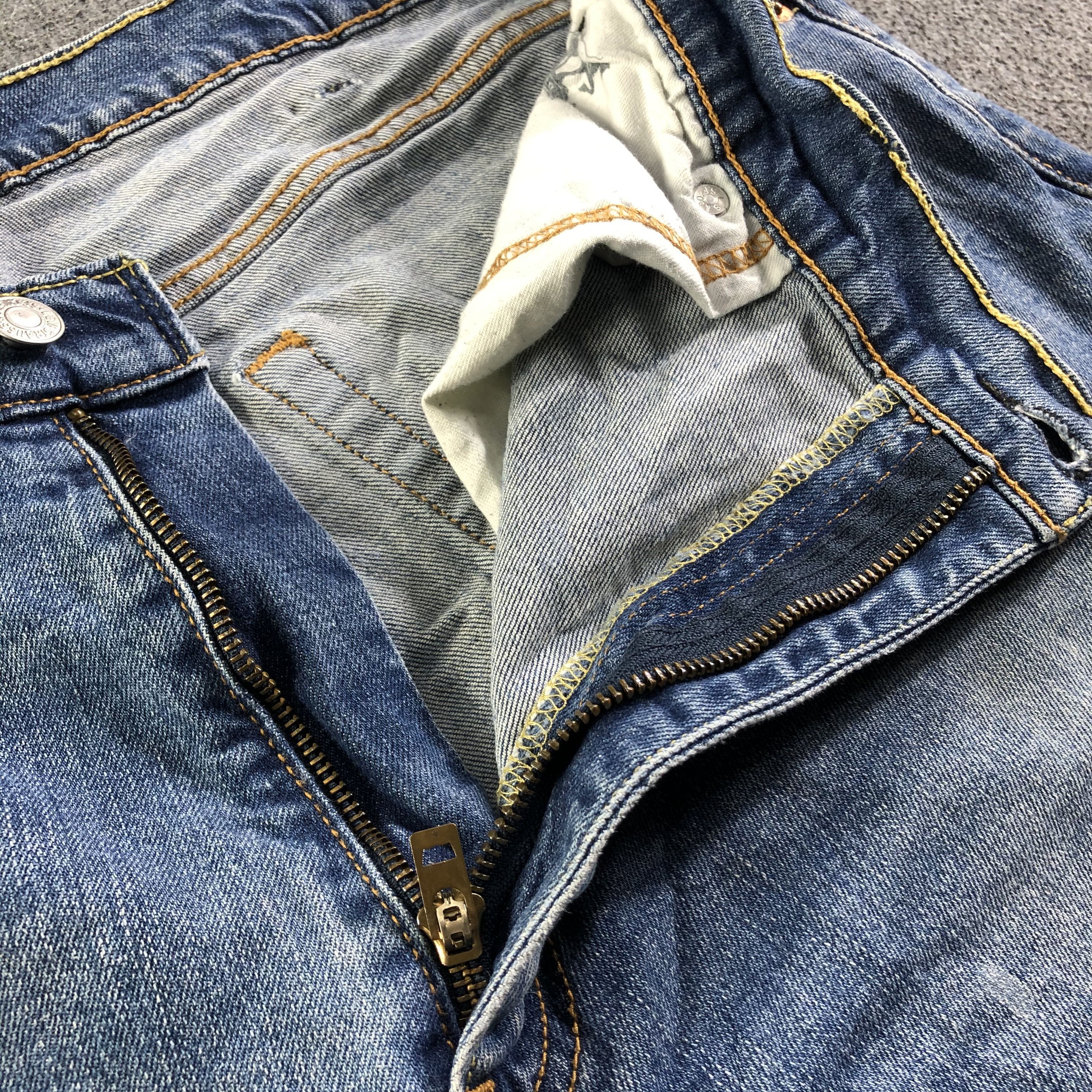 Levi's Vintage Blue Wash Levis 541 Jeans-J4203 Size US 39 - 8 Thumbnail