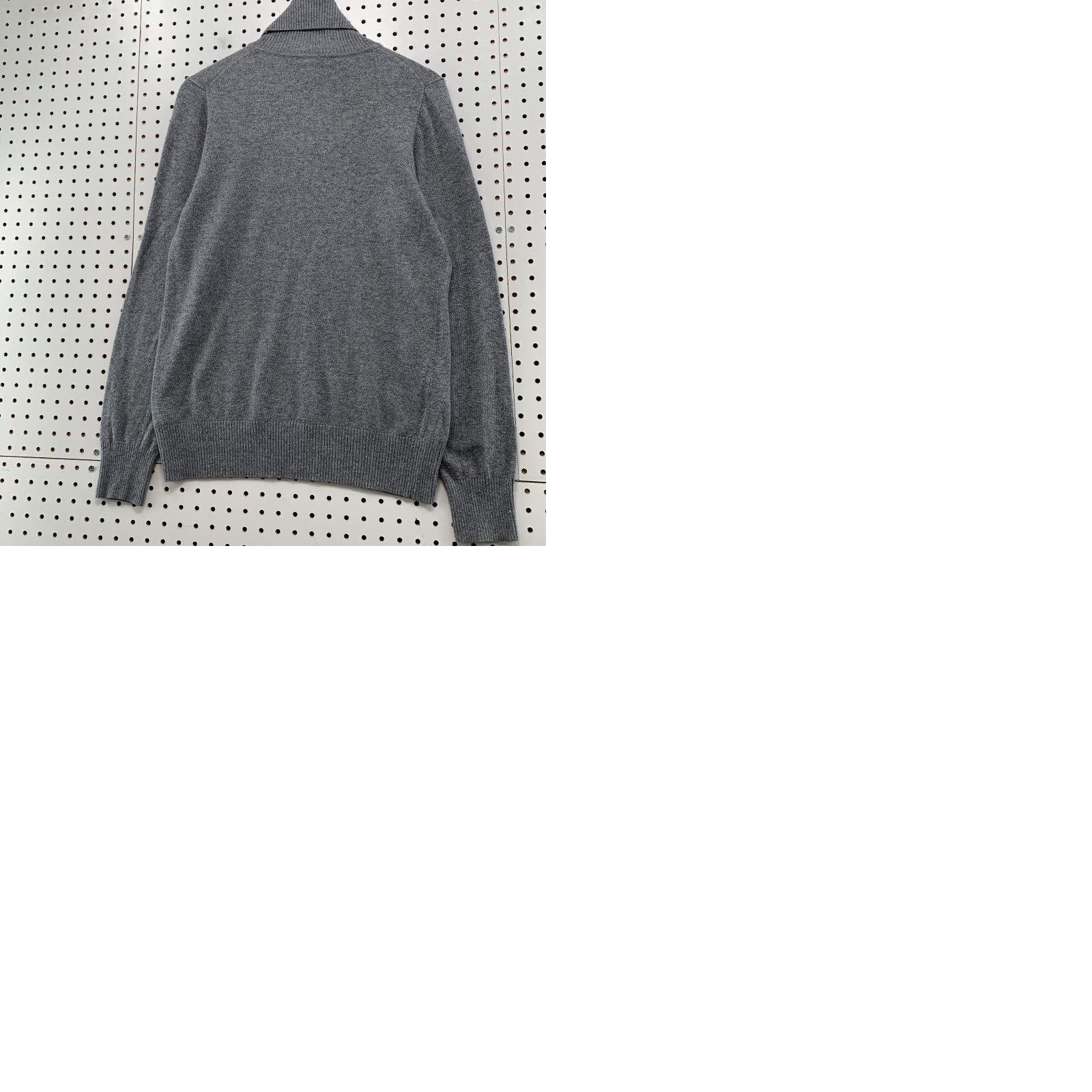 J.Crew J.Crew Merino Wool Sweater Mens Medium Turtleneck Gray Lightweight Work Size US M / EU 48-50 / 2 - 9 Thumbnail