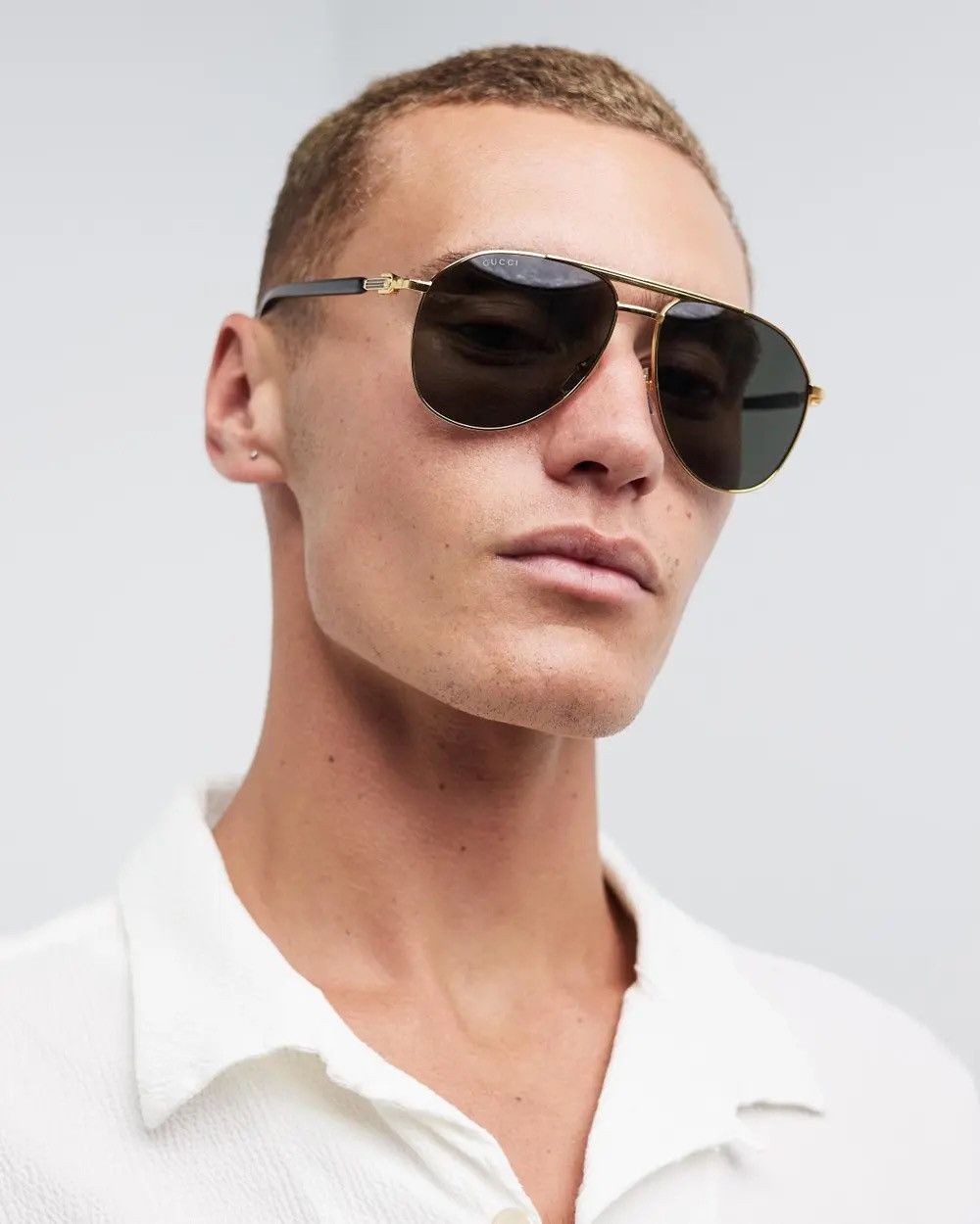 Gucci × Vintage Gucci sunglasses GG1220S 001 59 Made in Japan New Collection Size ONE SIZE - 13 Thumbnail