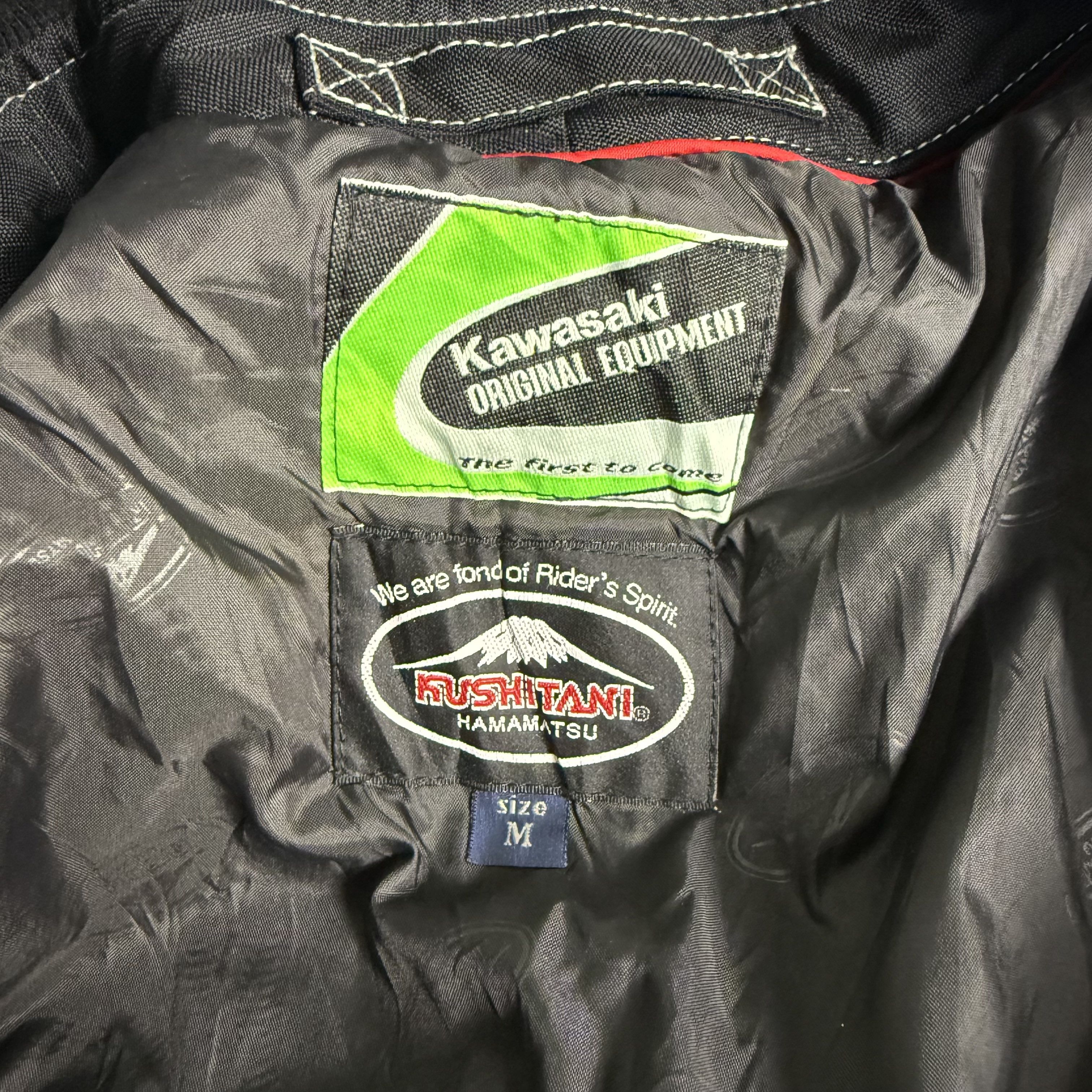 Sports Specialties 🔥RARE🔥Vintage Kawasaki Racing x Kushitani Hamamatsu Jacket Size US M / EU 48-50 / 2 - 11 Thumbnail