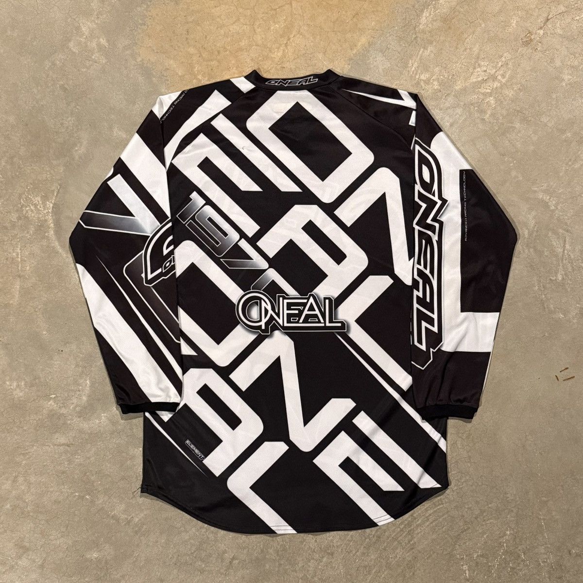 Vintage Vtg 2000s Oneal Racing Motocross Mesh Jersey ERD Grunge Y2K Size US L / EU 52-54 / 3 - 8 Thumbnail