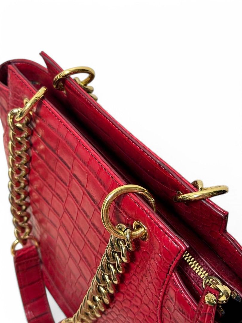 Vivienne Westwood Vivienne Westwood - Anglomania Crocodile Embossed Handbag Size ONE SIZE - 6 Thumbnail