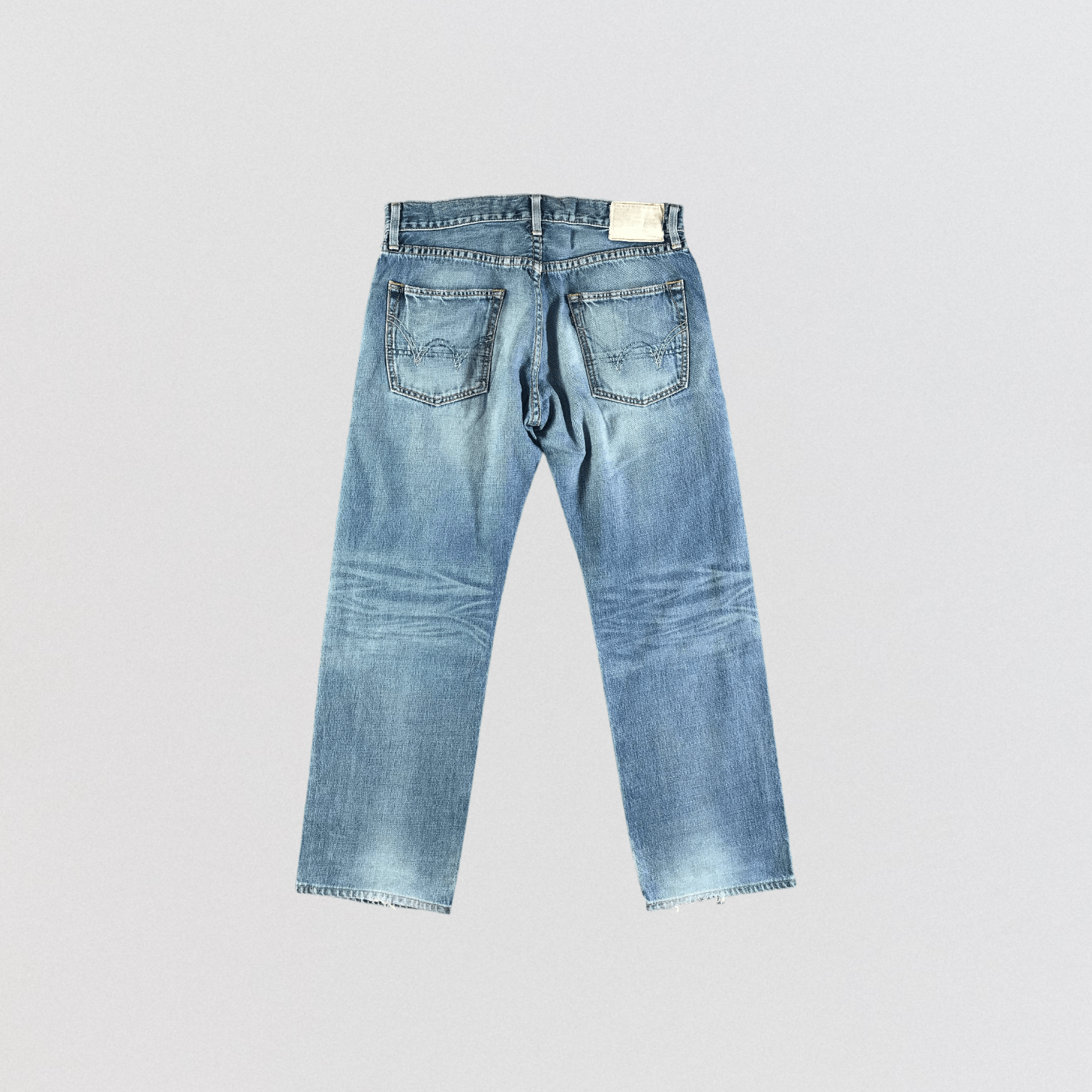 Edwin Vintage Blue Wash Edwin Selvedge Jeans-JM3541 Size US 35 - 2 Thumbnail