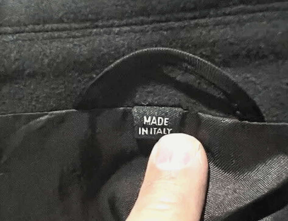 Helmut Lang Vtg HELMUT LANG Archival Cotton Moleskin Peacoat Jacket Coat Size US L / EU 52-54 / 3 - 8 Thumbnail