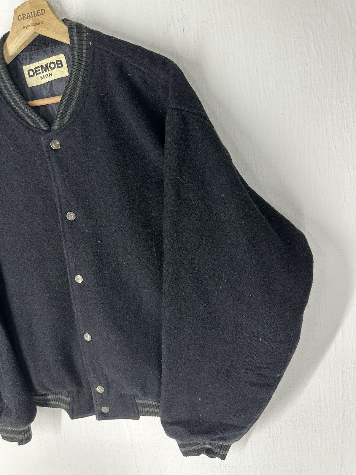 Japanese Brand × Vintage Vintage Demob Men Alternative Clothing Wool Jacket Size US L / EU 52-54 / 3 - 3 Thumbnail