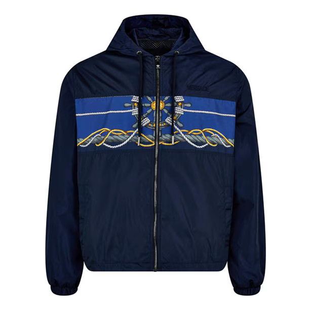 o1g2r1mq0824 Nautical Windbreaker Jackets in Multicolor