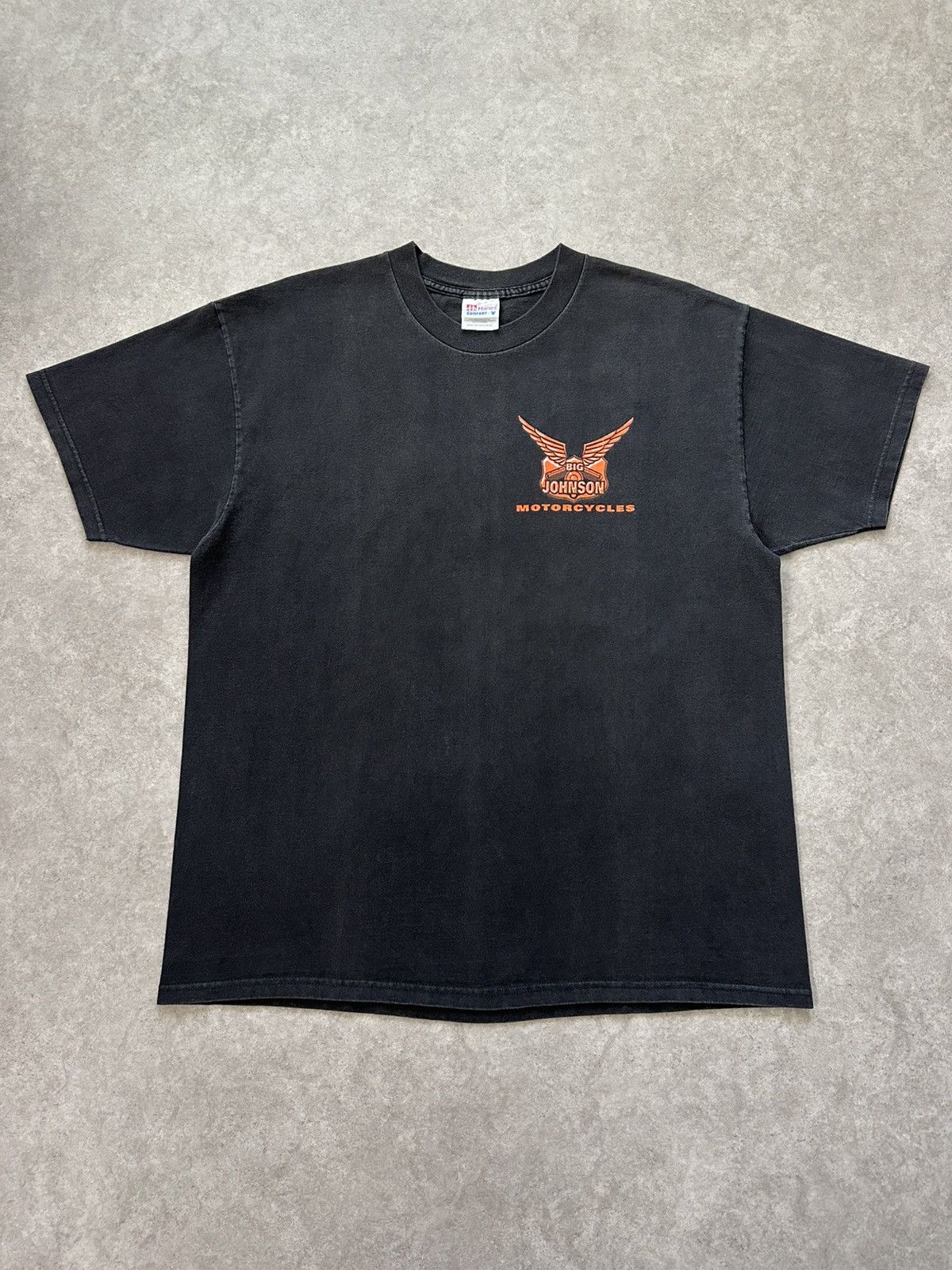 Vintage Big Johnson Shirt The Bitch Fell Off 90s Faded Biker Tee Size US XL / EU 56 / 4 - 4 Thumbnail