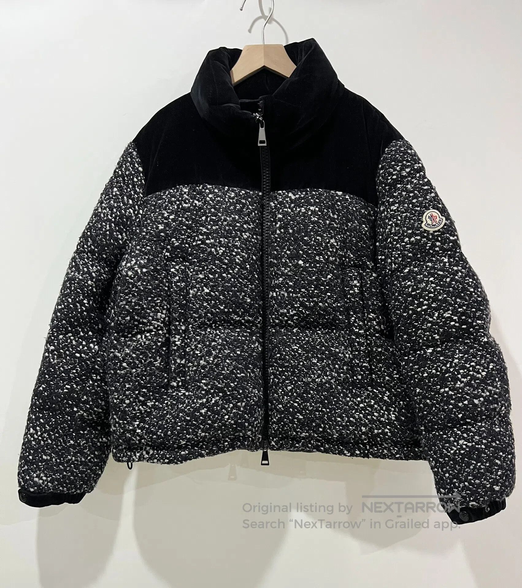 Moncler Moncler Girotte Emblem Spliced, woven with delicate patter Size US XL / EU 56 / 4 - 1 Thumbnail