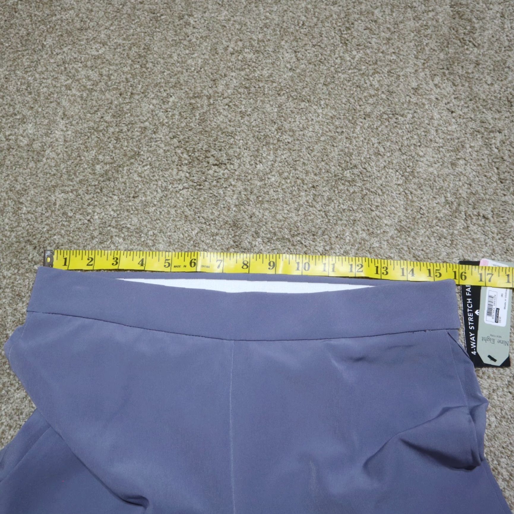 Vintage NEW Nine Eight New York Dress Pants Womens Size 6 Navy Size 28" / US 6 / IT 42 - 6 Thumbnail