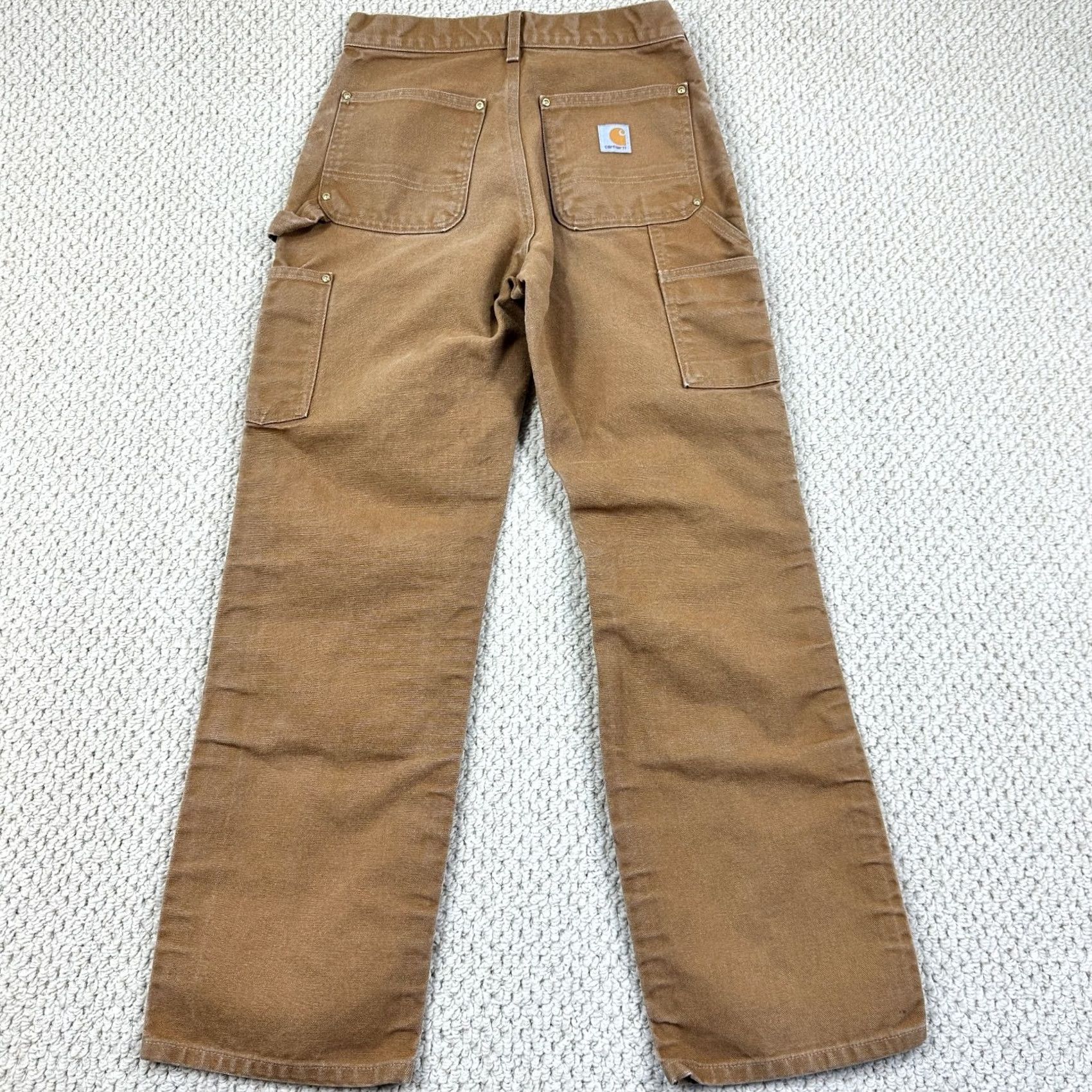 Carhartt VINTAGE Carhartt Jeans 28x30 Brown Loose Fit Regular Straight USA Made Workwear Mens Mens Size US 28 / EU 44 - 2 Thumbnail