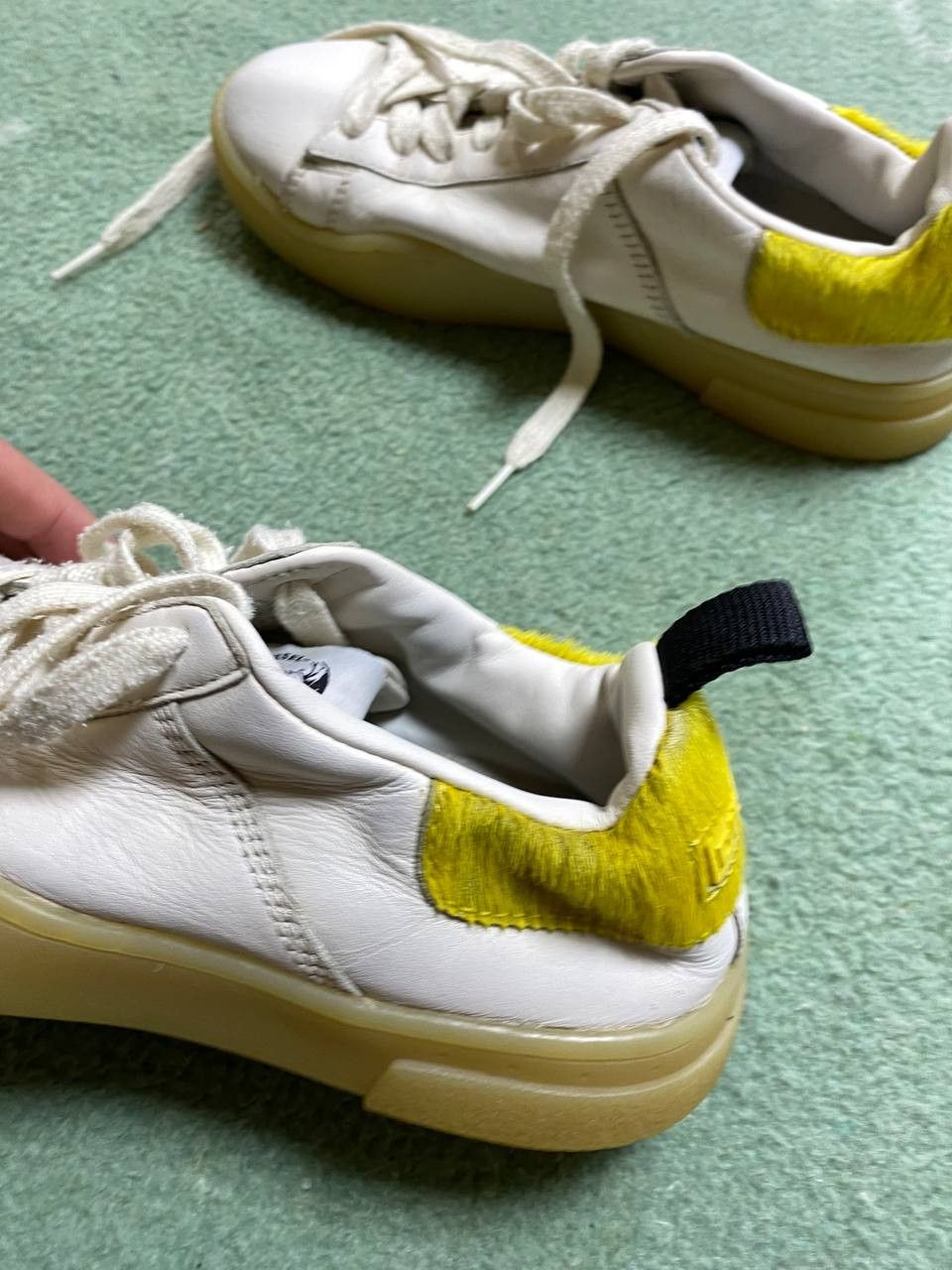 Diesel Low-Top Sneakers white Diesel Vintage logo Streetwear Y2K Size US 7 / EU 40 - 7 Thumbnail